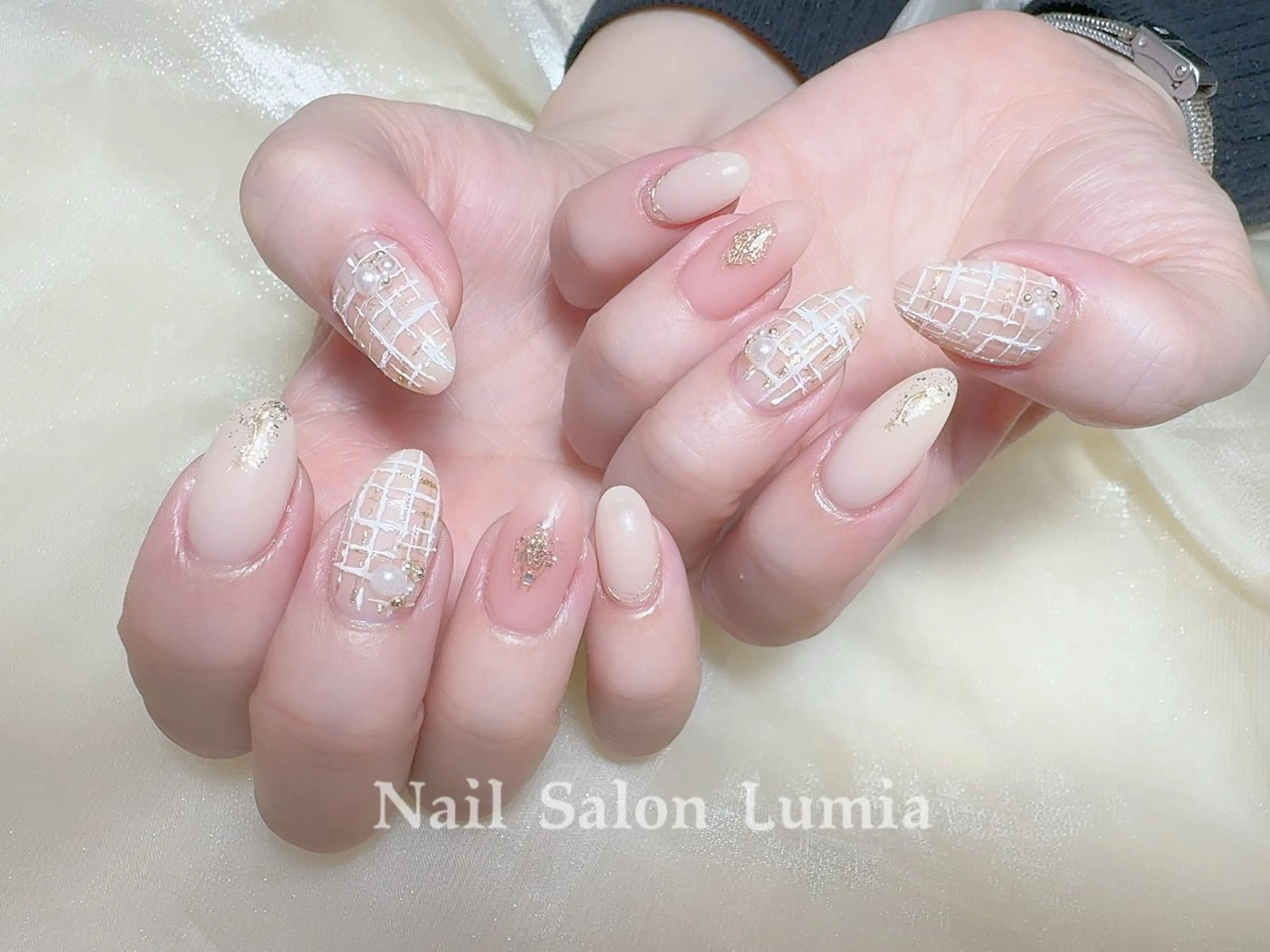 ネイル ハンドネイル ネイルサロン ルミア Lumia 店長のネイルデザイン
