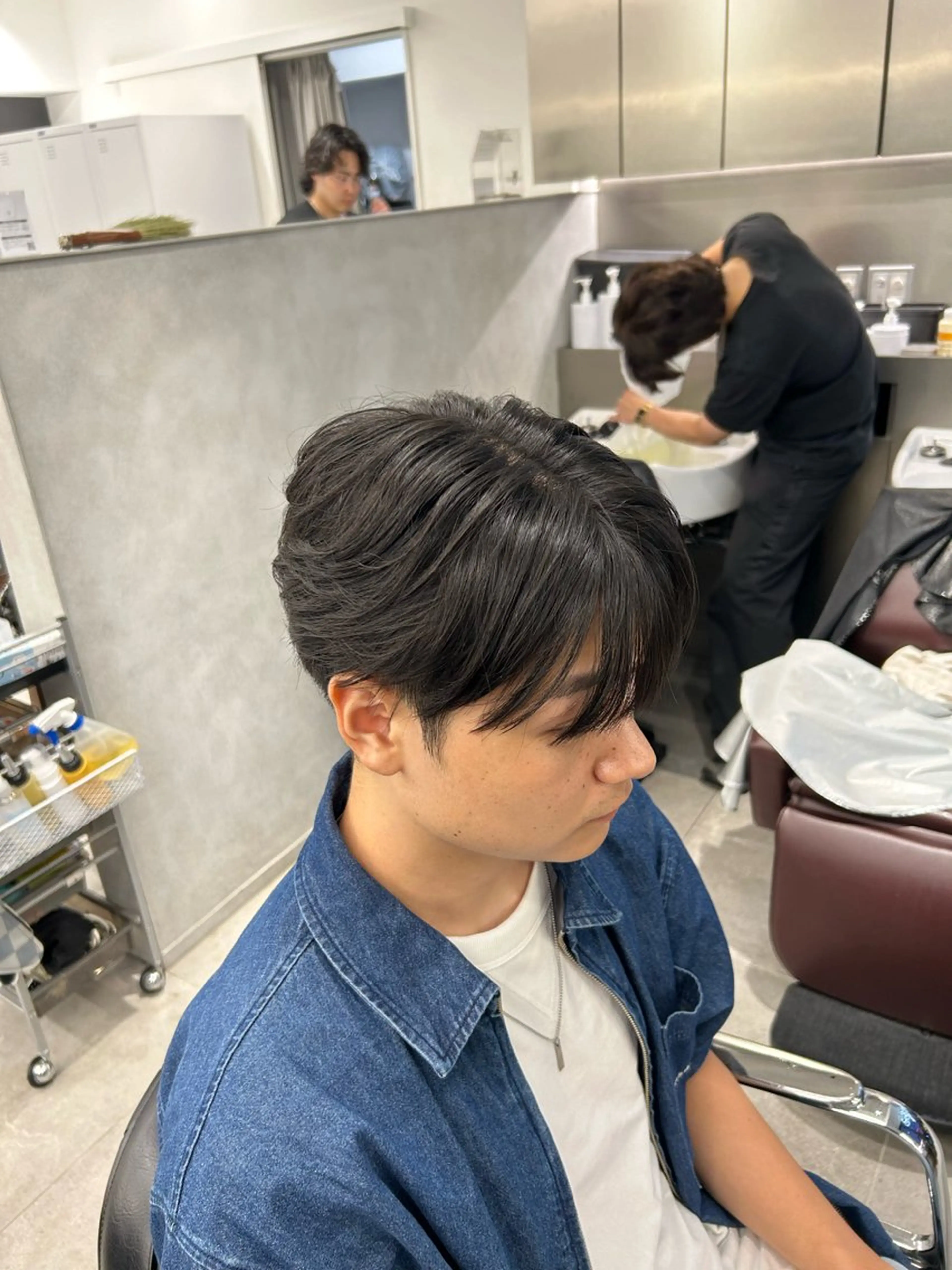 パーマ メンズ 村上 結汰のヘアスタイル