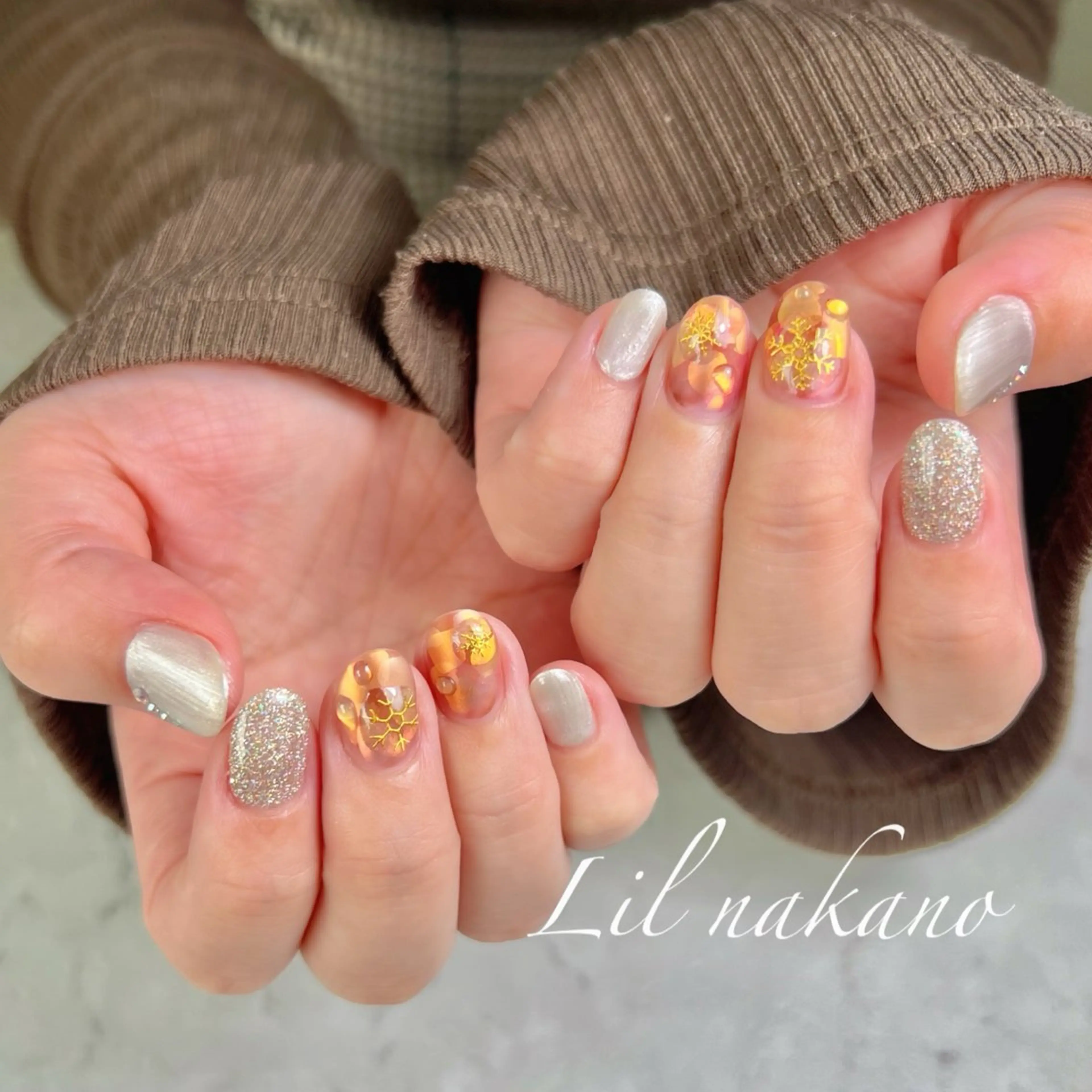 ネイル ハンドネイル Lil nakano ネイルサロンのネイルデザイン