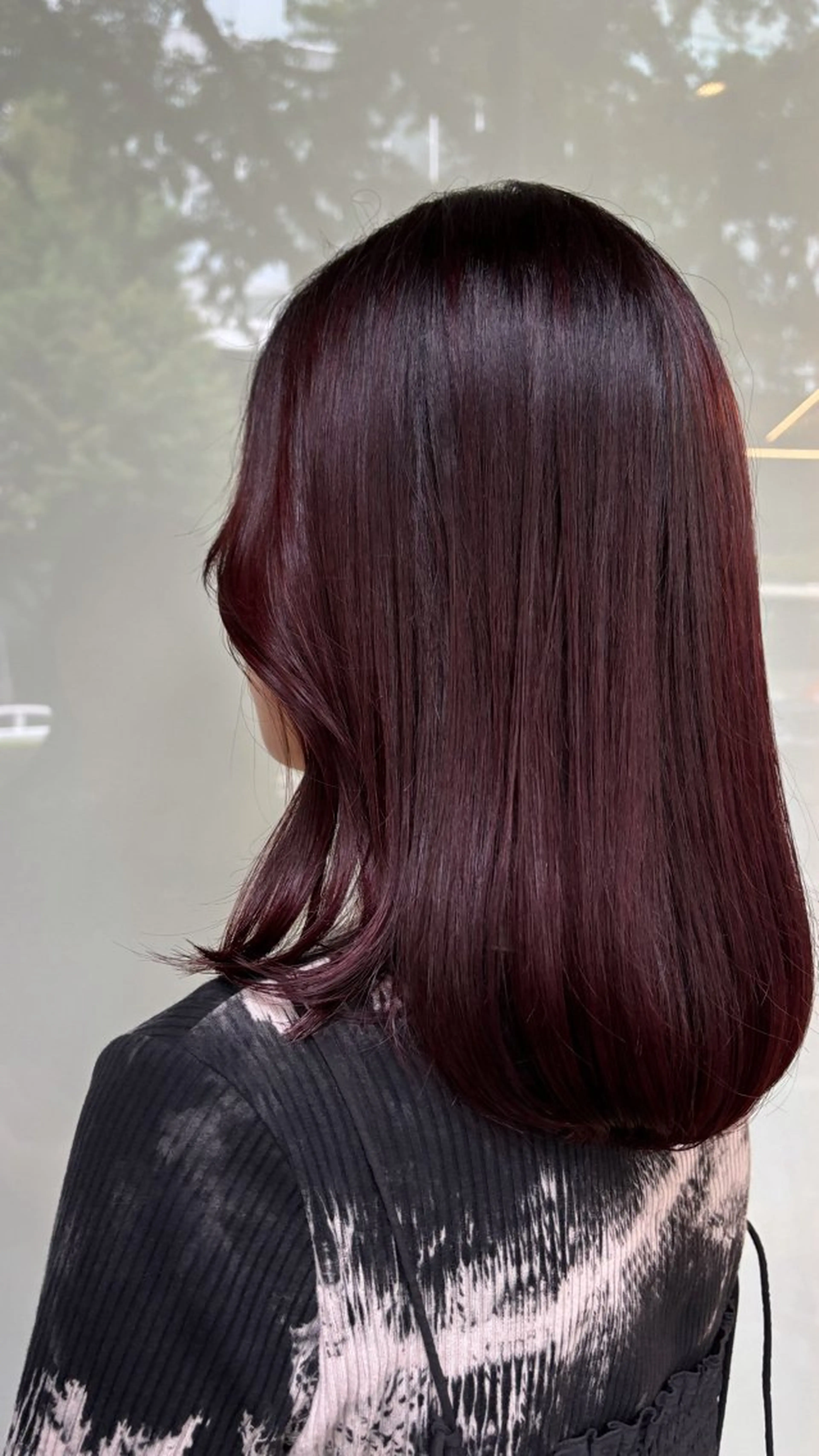 セミロング カラー カット ヘアカラー 🍓ハイトーンカラー 🎀nene🍓のヘアスタイル