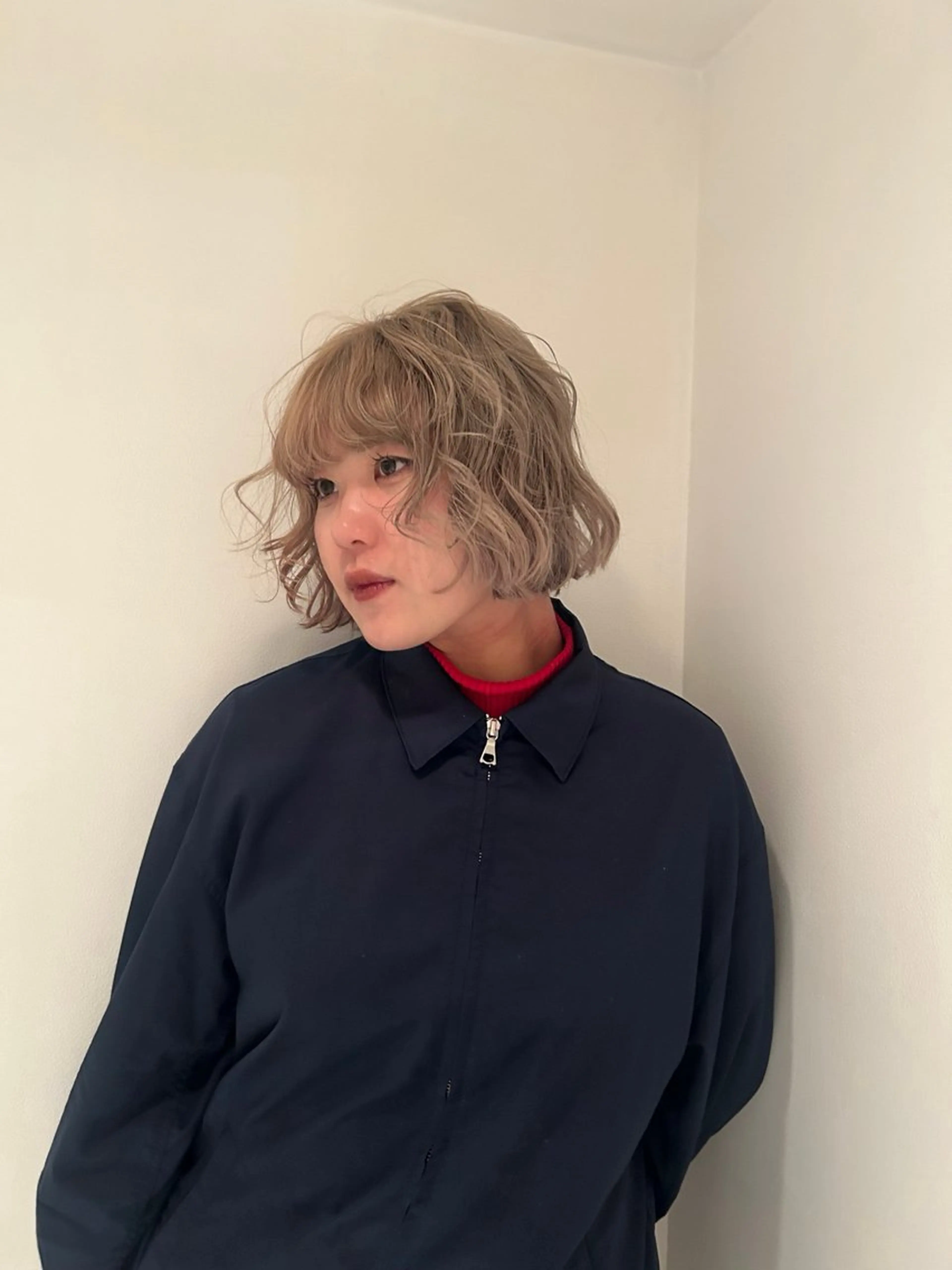 カラー VISION   aoyama所属・かがやしづ ⭐️ハイトーンのヘアスタイル