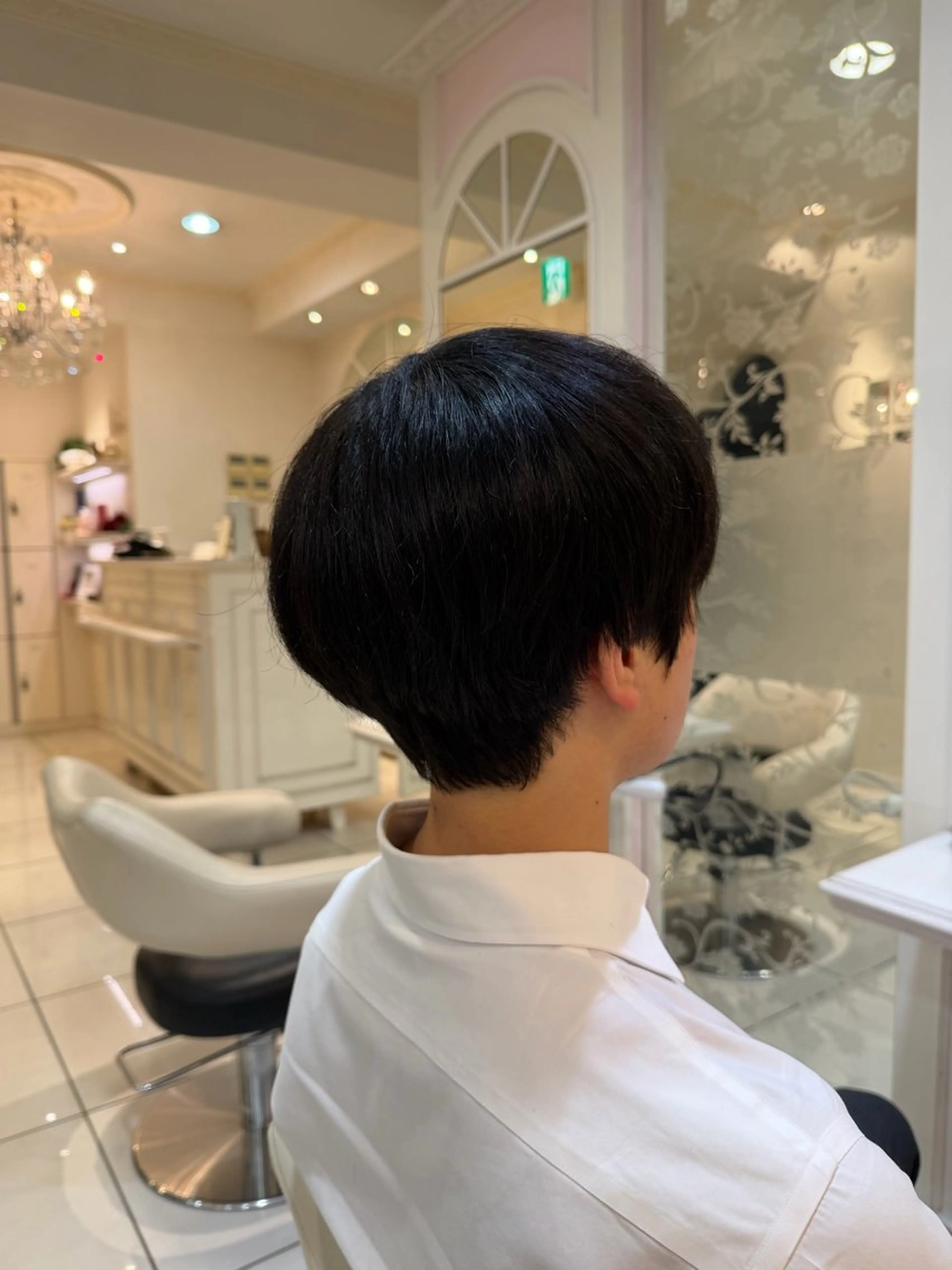 メンズ ツヤ重視 ワンカラー🫧Mioのヘアスタイル