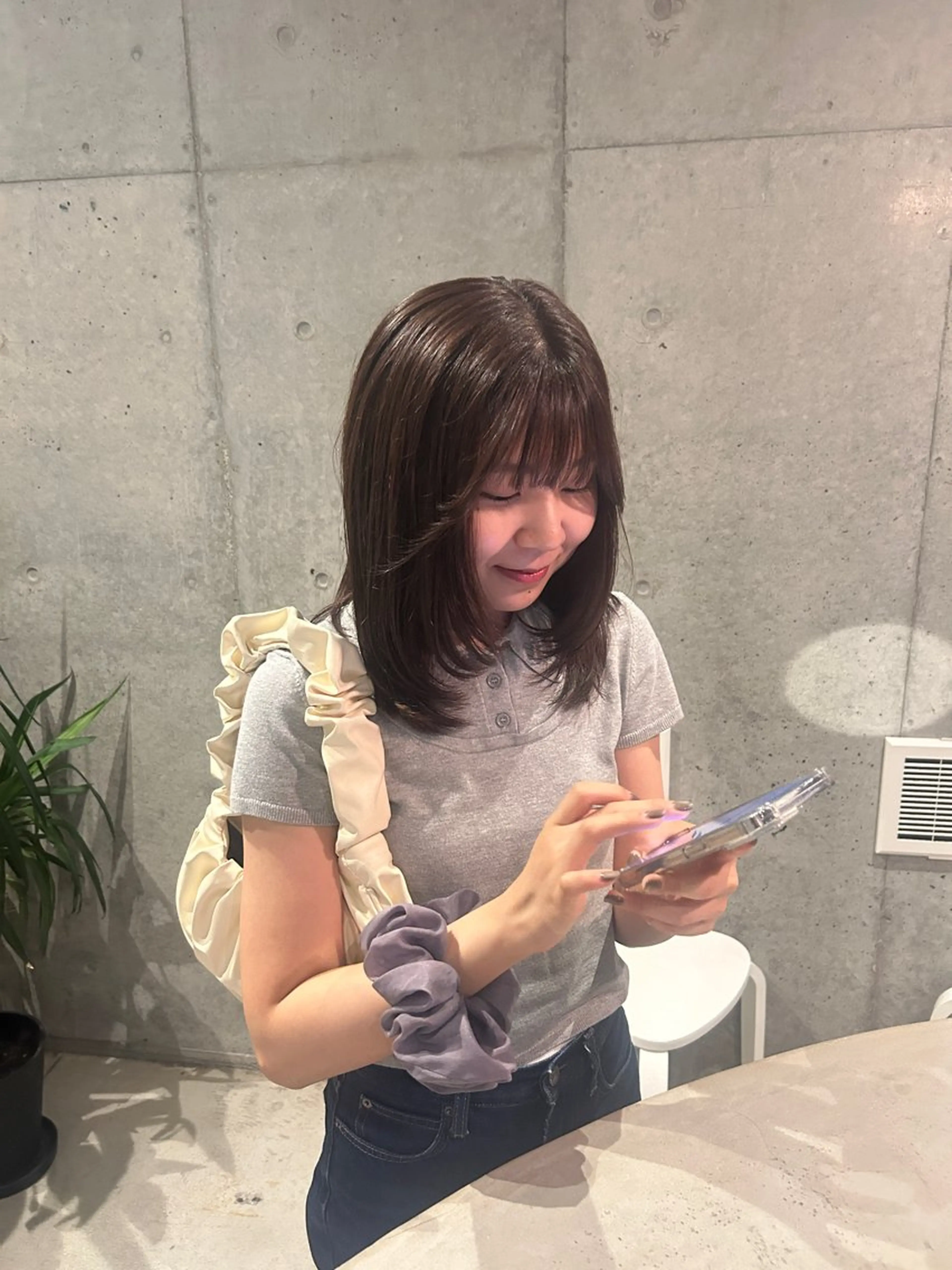 カラー 高林 ココのヘアスタイル