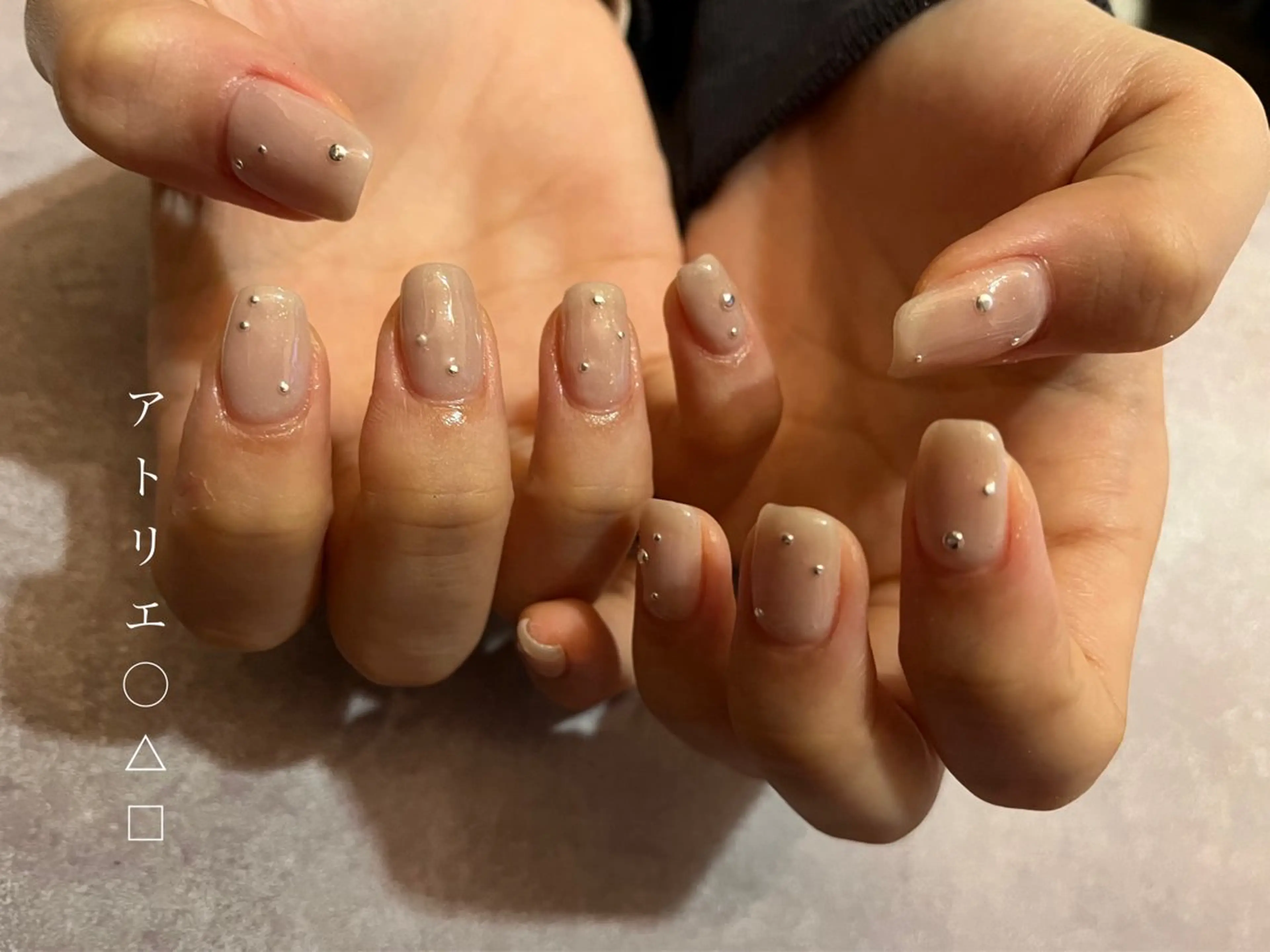 ネイル ハンドネイル アトリエ ○△□のネイルデザイン