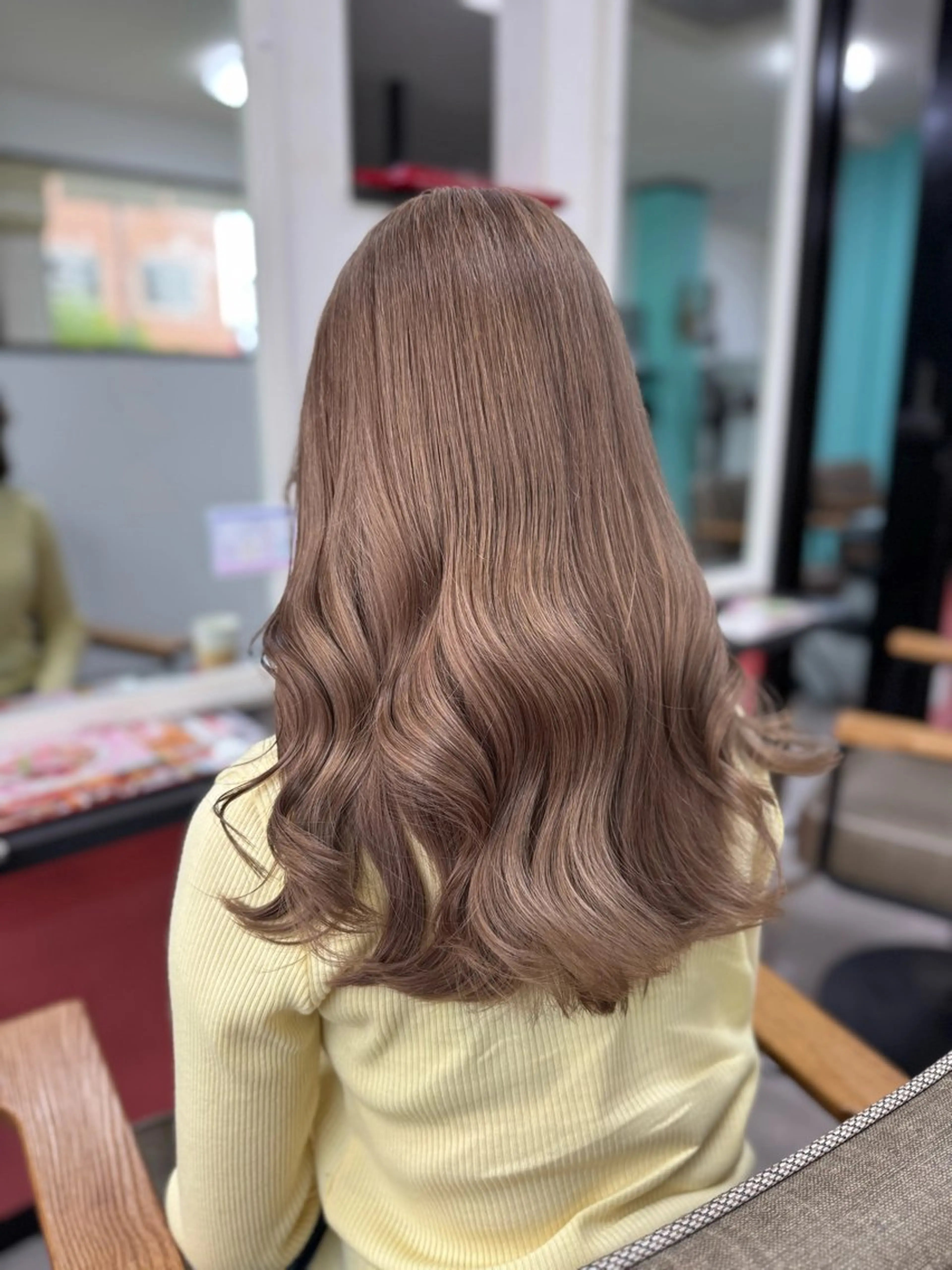 ケアブリーチ+カラー+トリートメントの写真