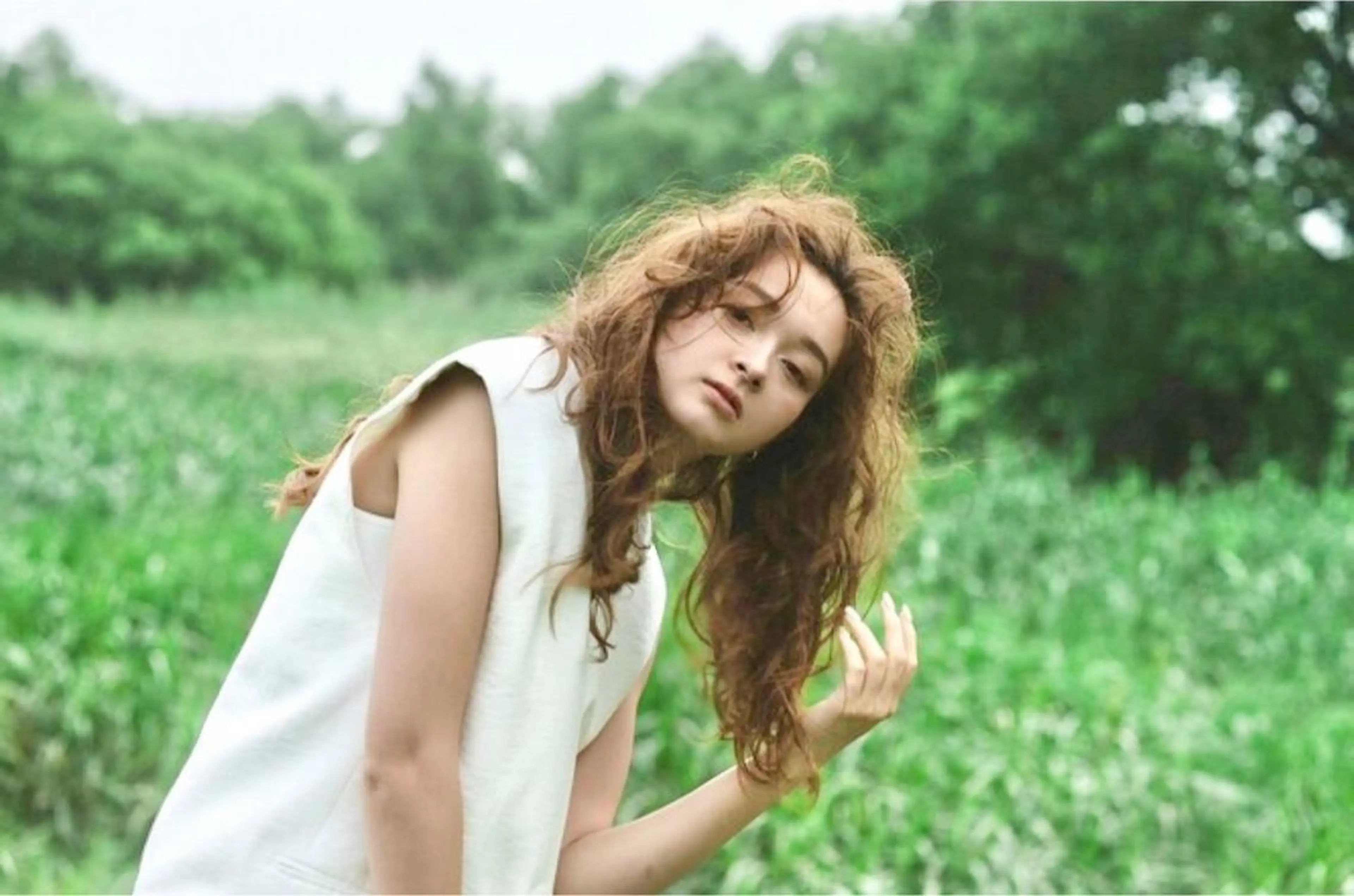 ロング パーマ 似合わせカット🫧 /パーマRINAのヘアスタイル