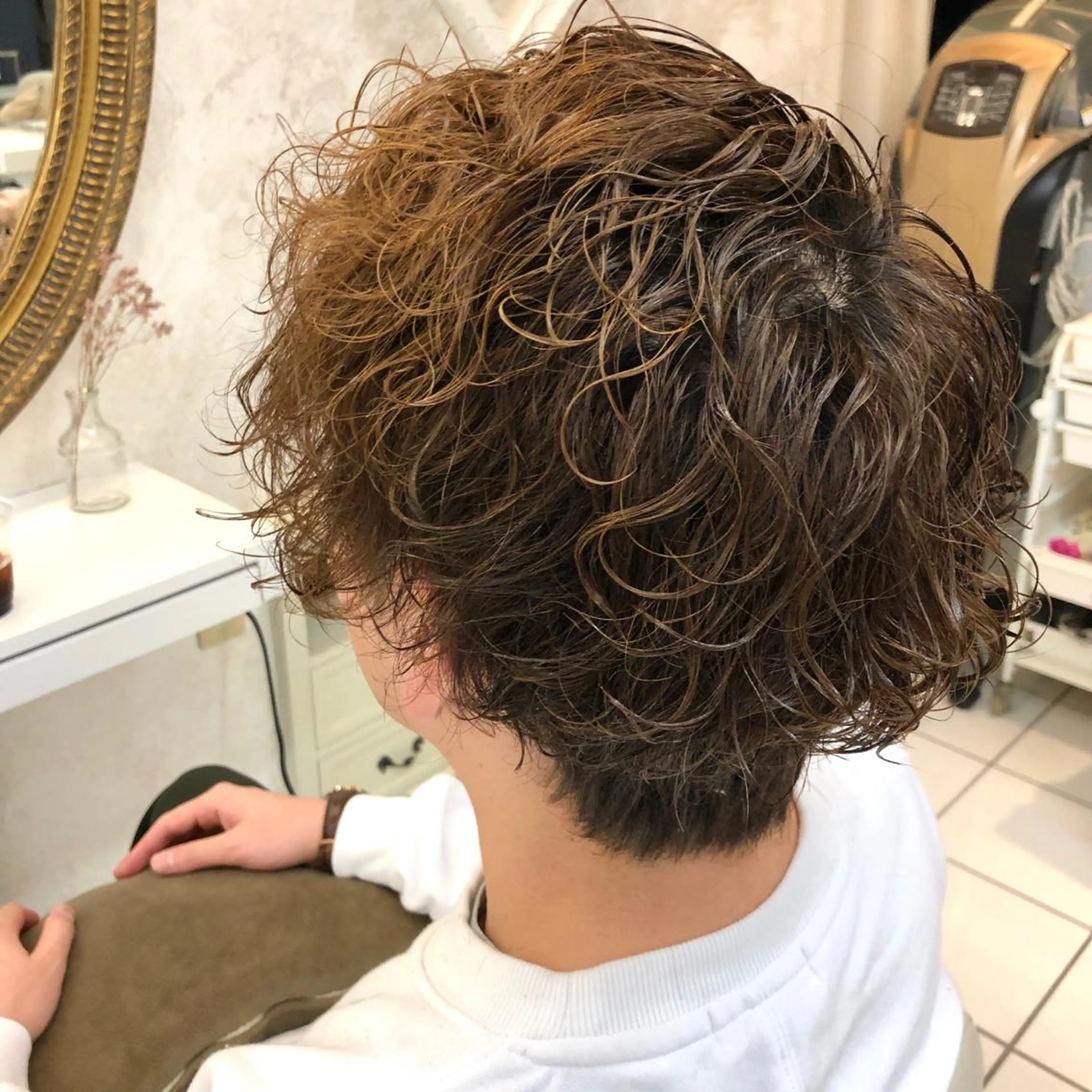 メンズ メンズパーマ [仙台髪質改善]小原 弘之のヘアスタイル