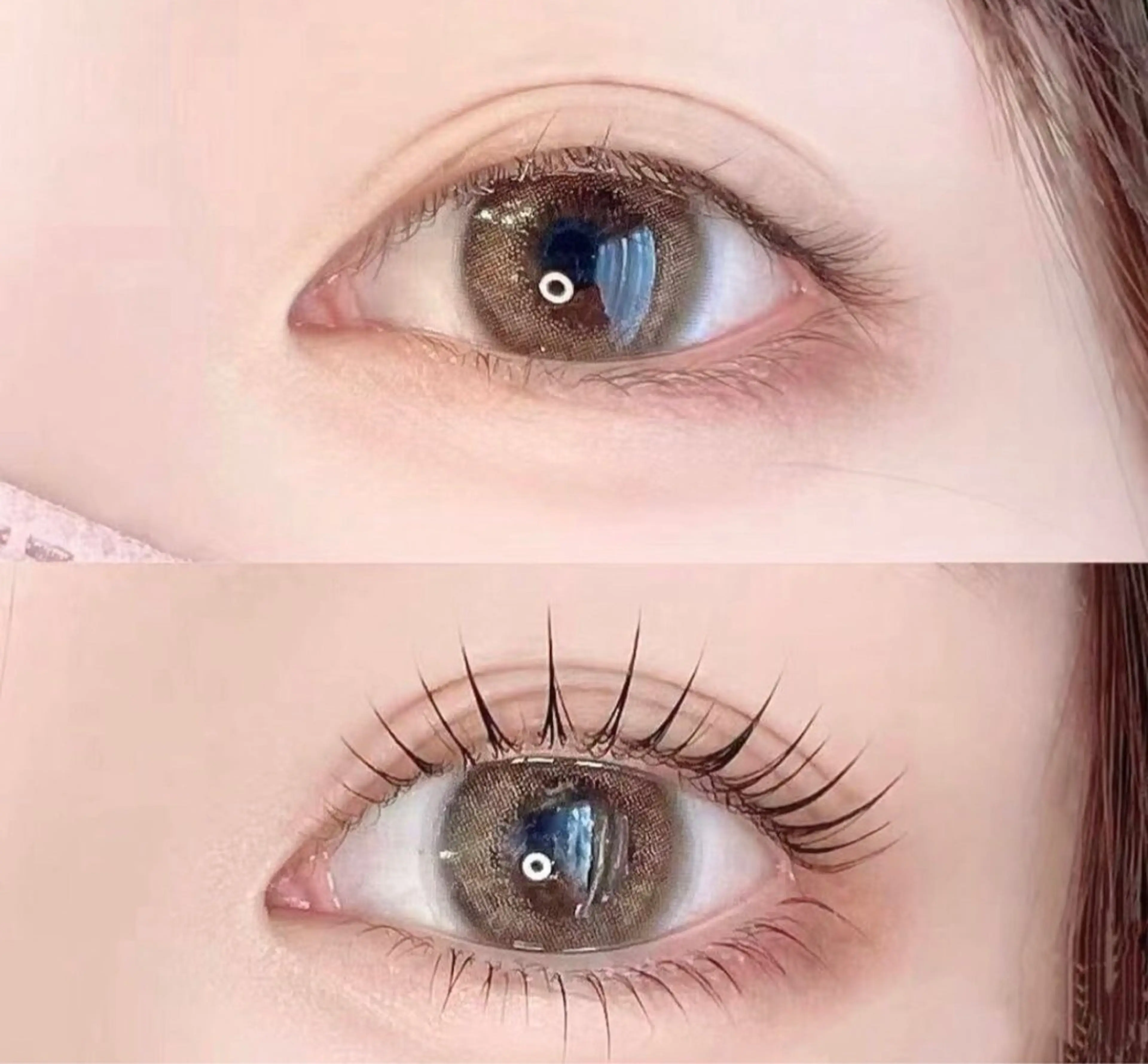 【うるツヤ★高持続カール】まつげパーマ上、美容液つきの写真