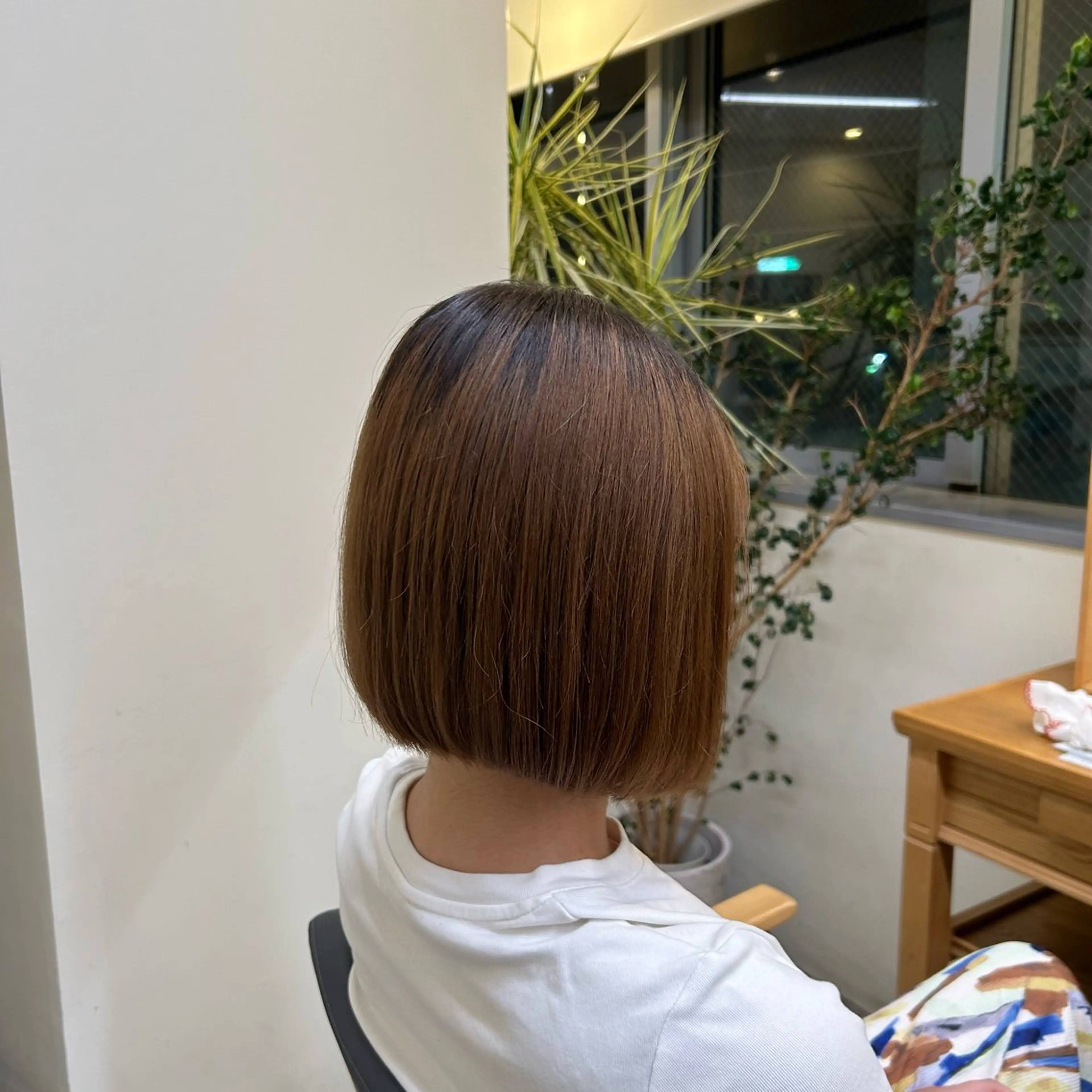 ミディアム ボブ 村上 一葉のヘアスタイル