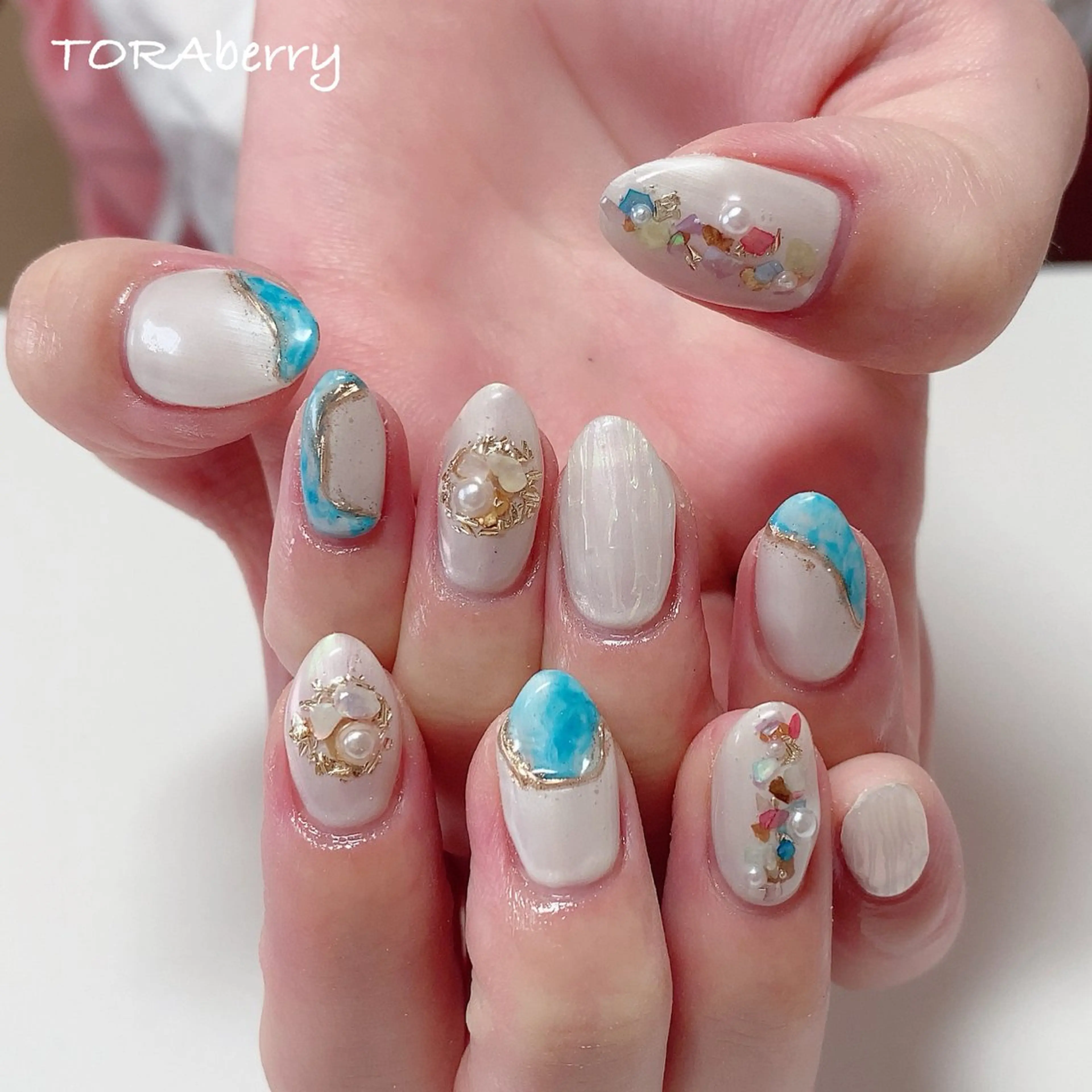 ネイル ハンドネイル ネイリスト なつみのネイルデザイン