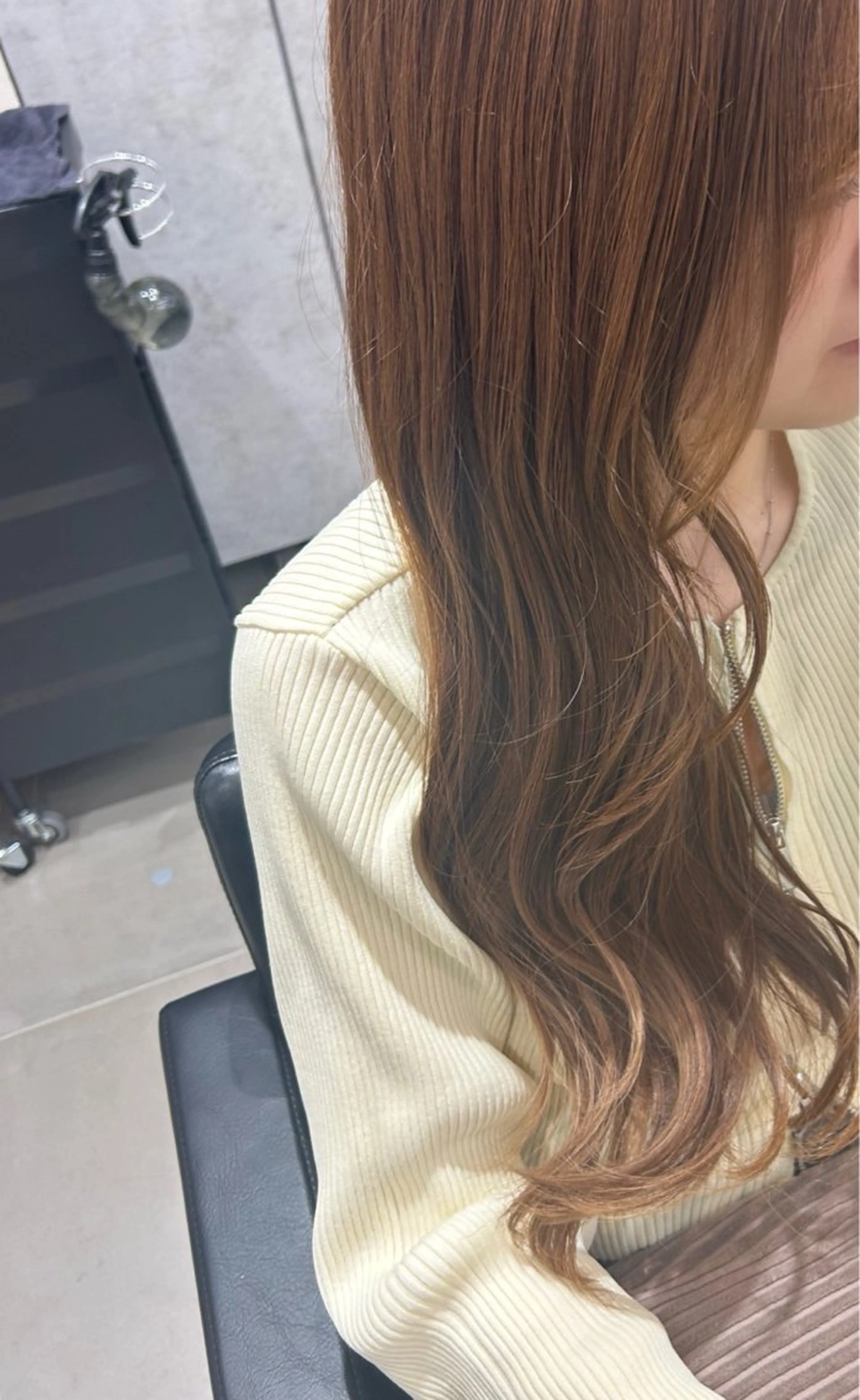 ロング ヨシンモリ 韓国風ヘア ロング おおがくみゆ🦙🍊 ‪‪⭐️池袋のヘアスタイル