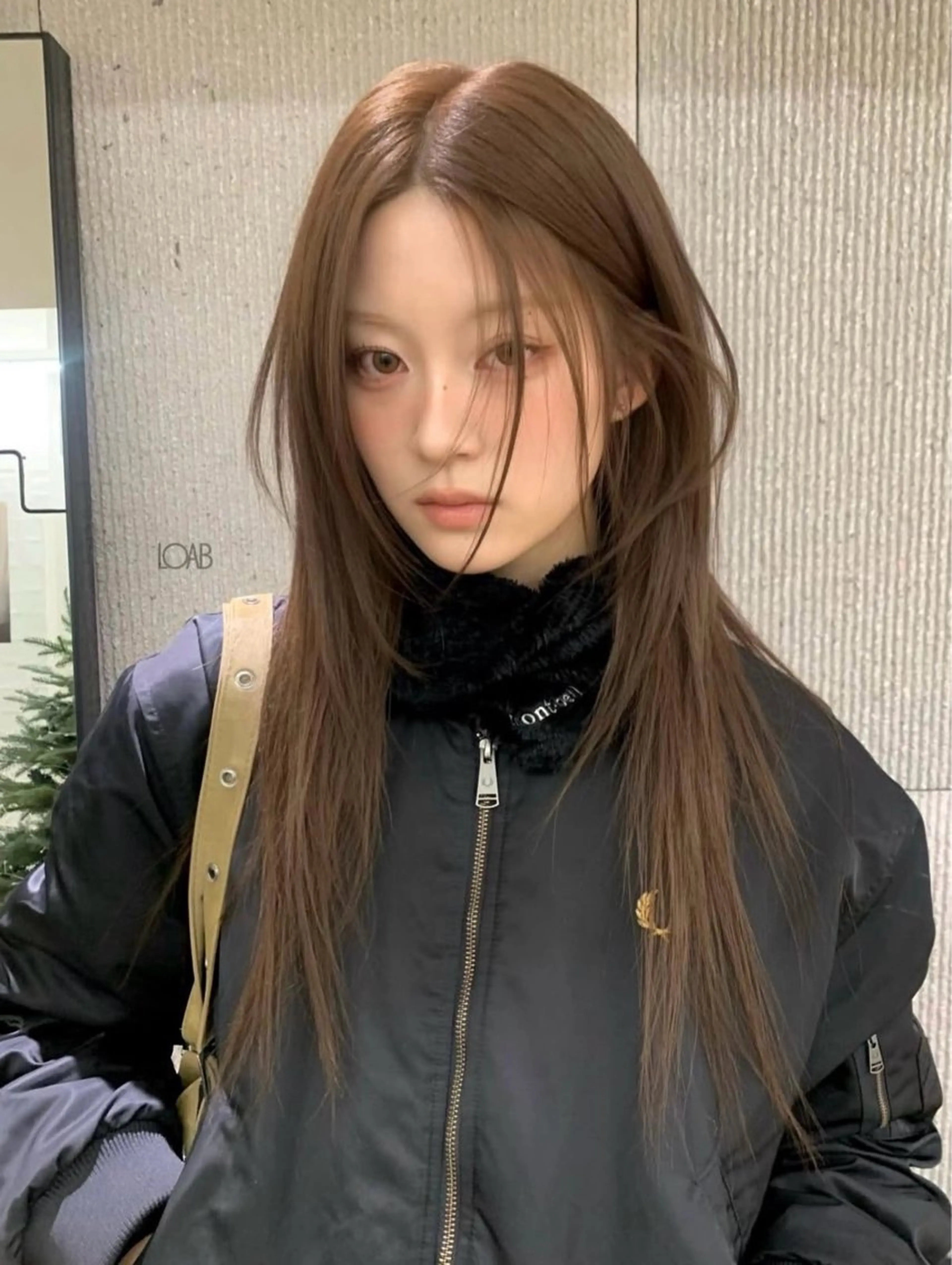 カラー ブラウンカラー 透明感カラー ヘアカラー 韓国アンニュイ/ アミのヘアスタイル