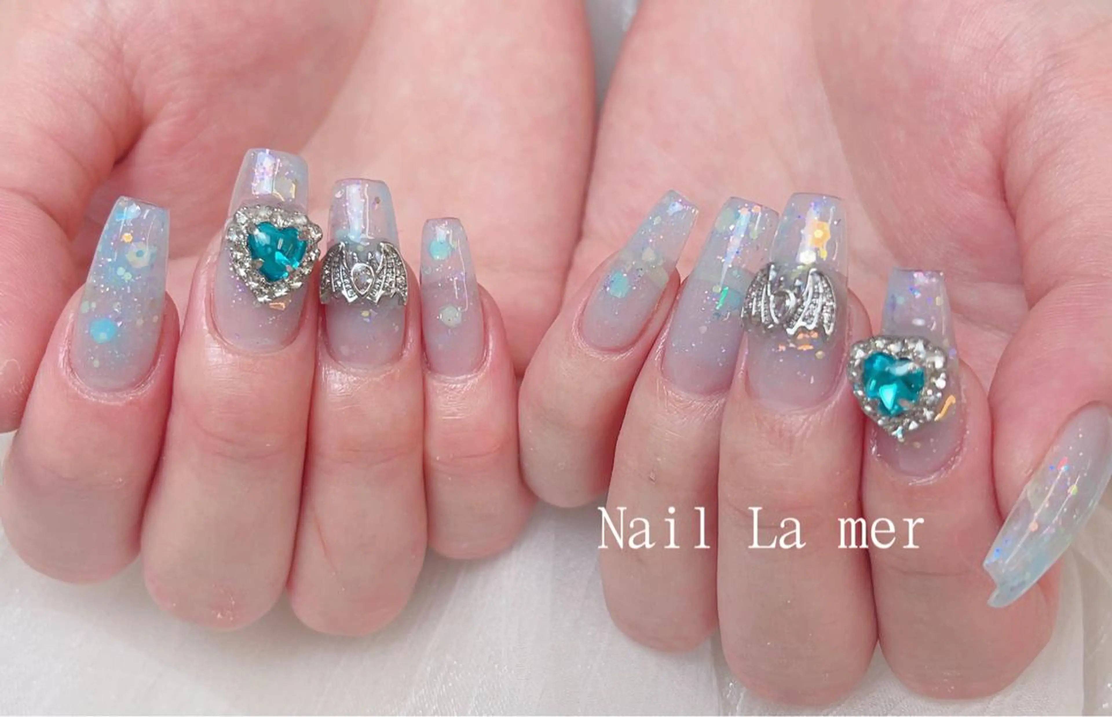 ネイル ワンカラーネイル スカルプネイル La Merのネイルデザイン