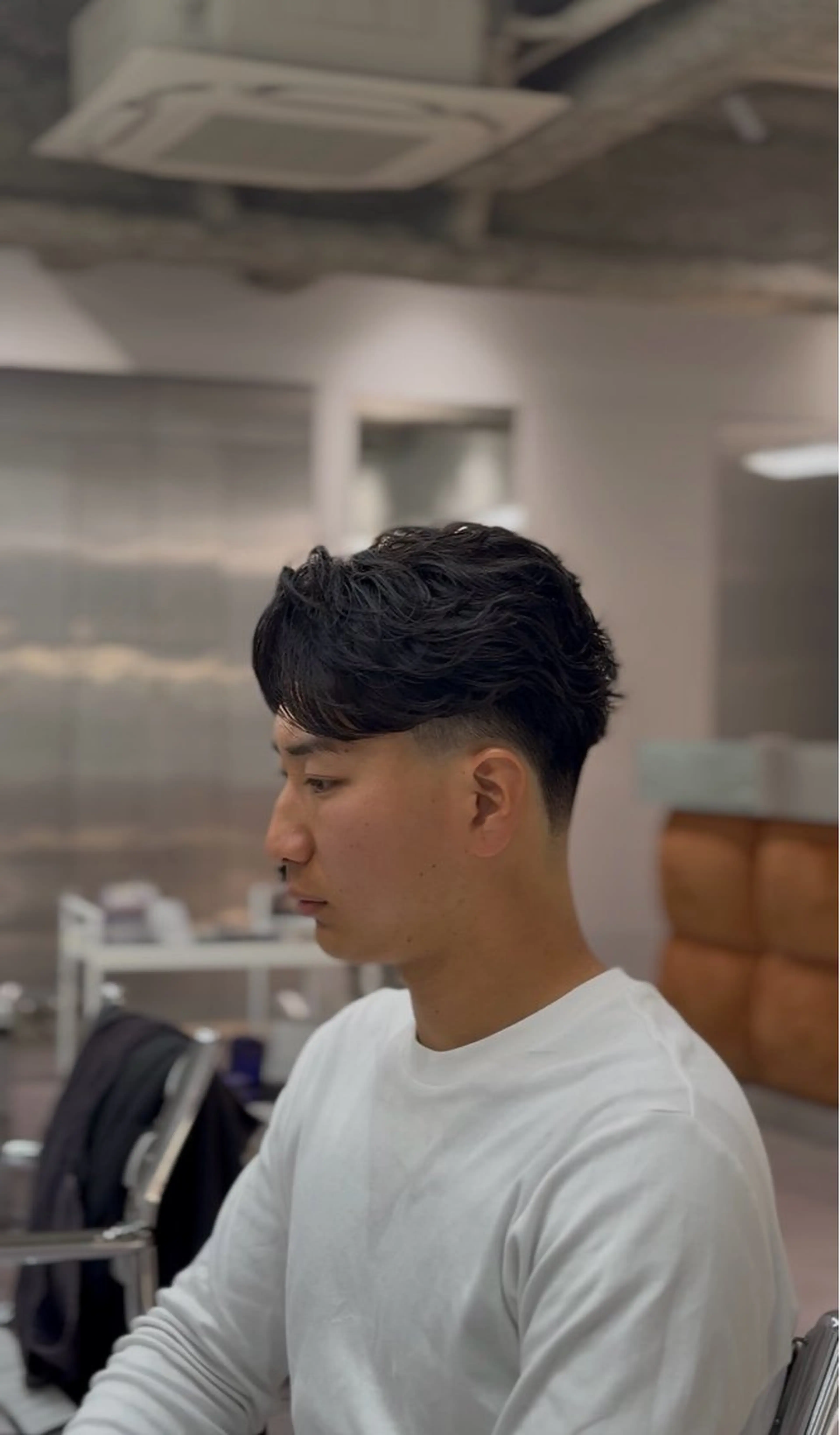 ショート メンズ メンズパーマ ショートヘア カット トリートメント MEN’S SALON HAVANA所属・渋谷/パーマ /フェード/千尋のヘアスタイル