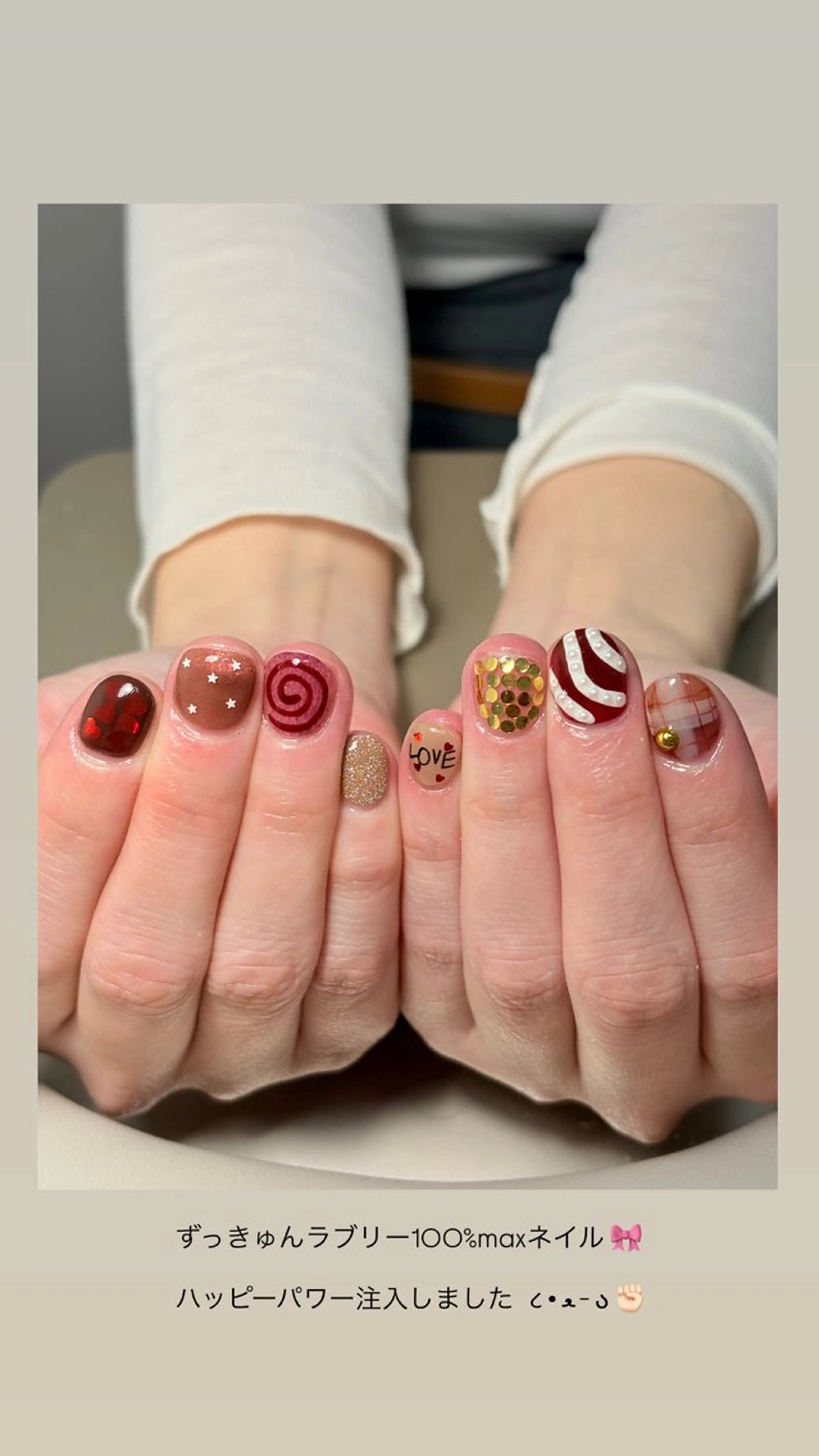 ネイル ハンドネイル she saw me / shokoのネイルデザイン