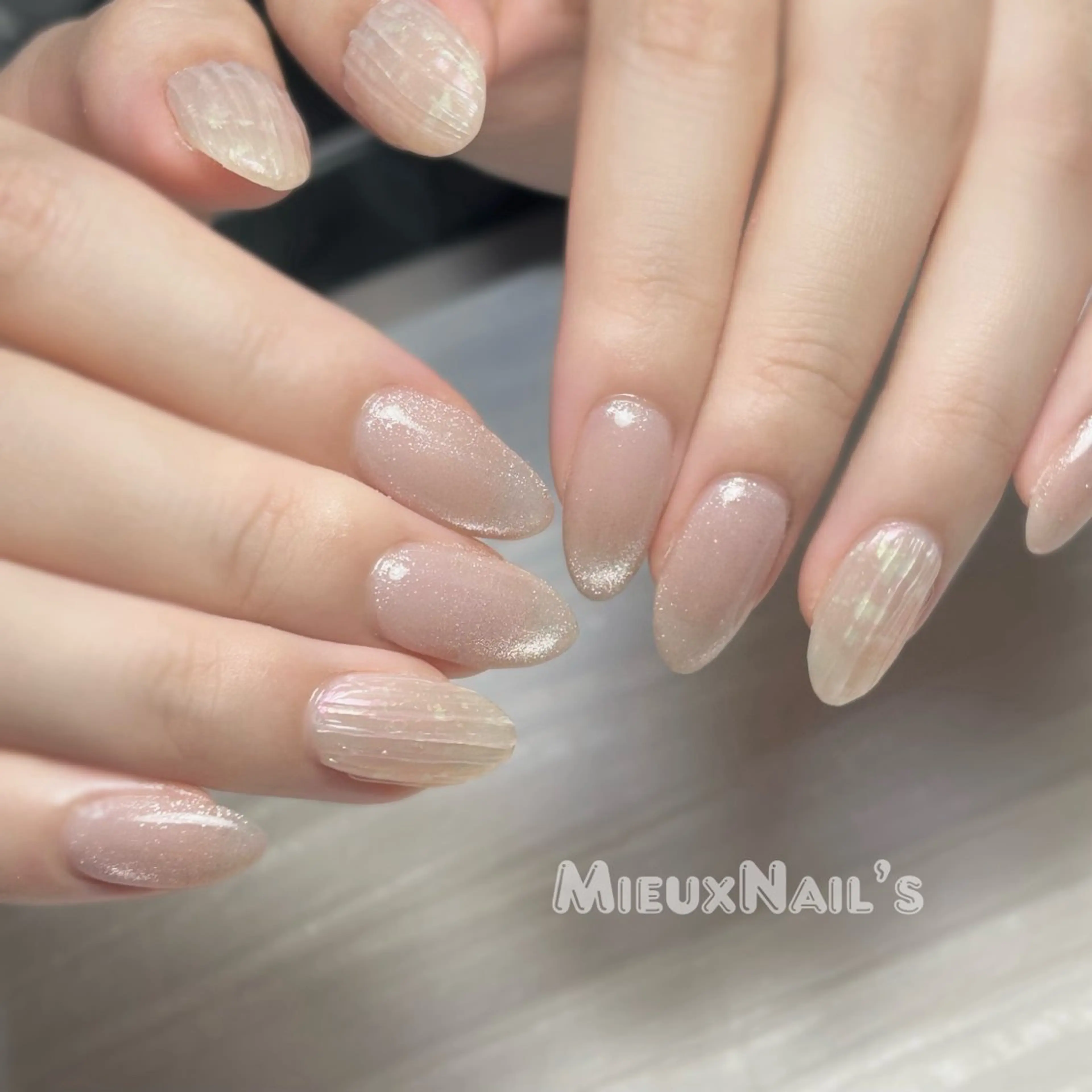 ネイル Miyu❤️‍🔥 Mieuxnailsのネイルデザイン