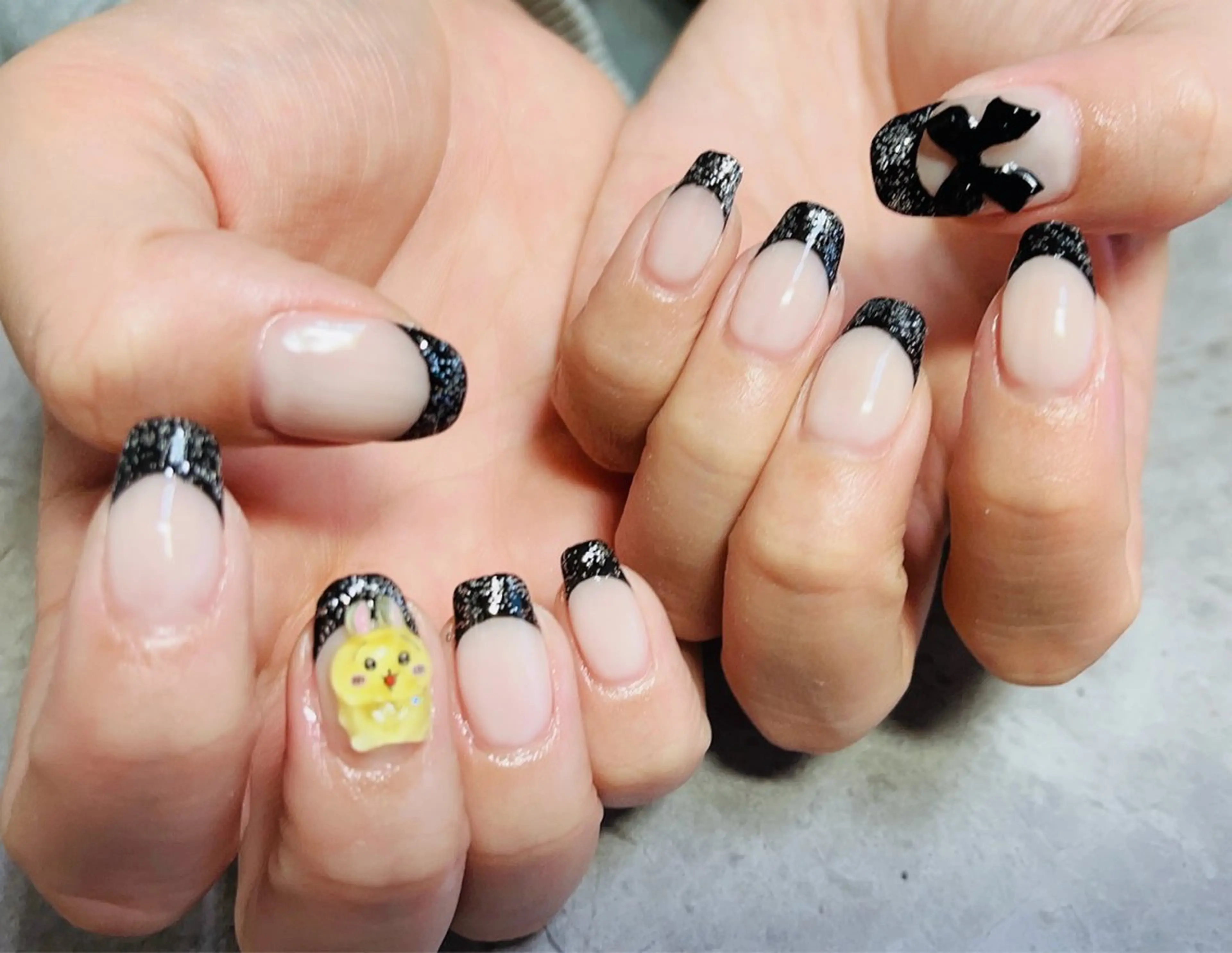 ネイル アートネイル フレンチネイル 持ち込み シンプルネイル ハンドネイル ハンドケア Felice所属・ベテランネイル cnc  nailのネイルデザイン