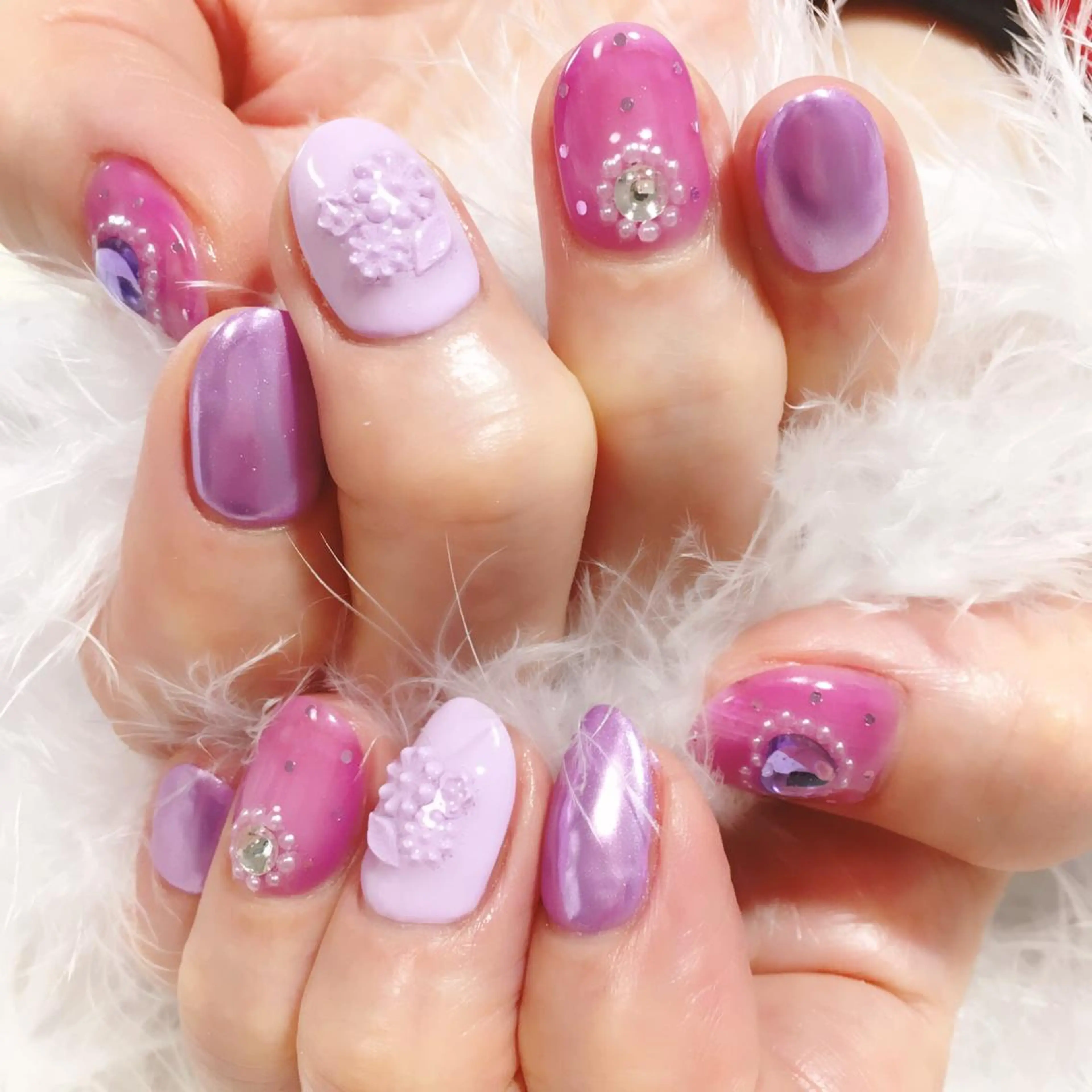 ネイル キラキラネイル meteor nail所属・meteor nailのネイルデザイン