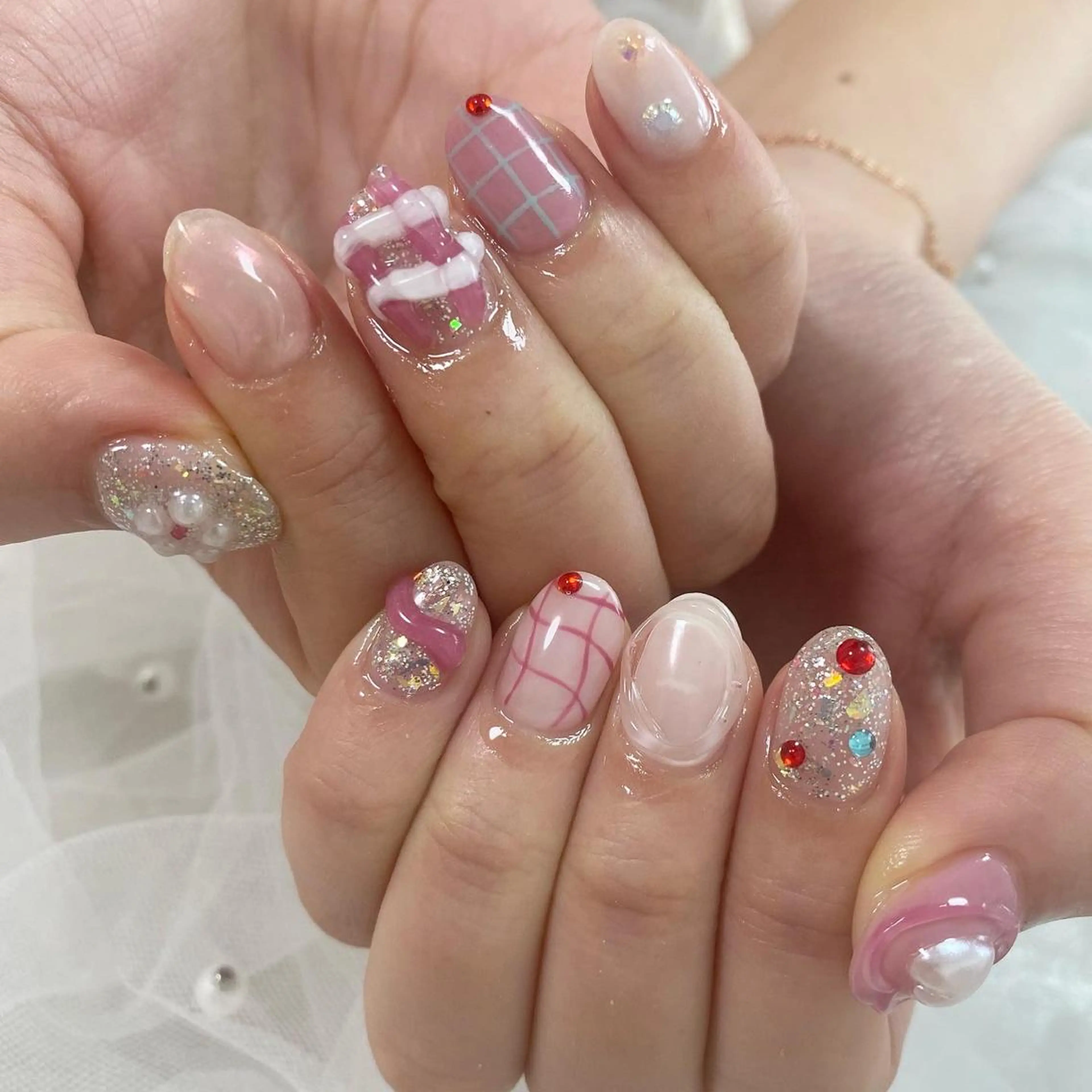 ネイル I P'ink nail salon所属・I pinknail 韓国風·持ち込み専門のネイルデザイン