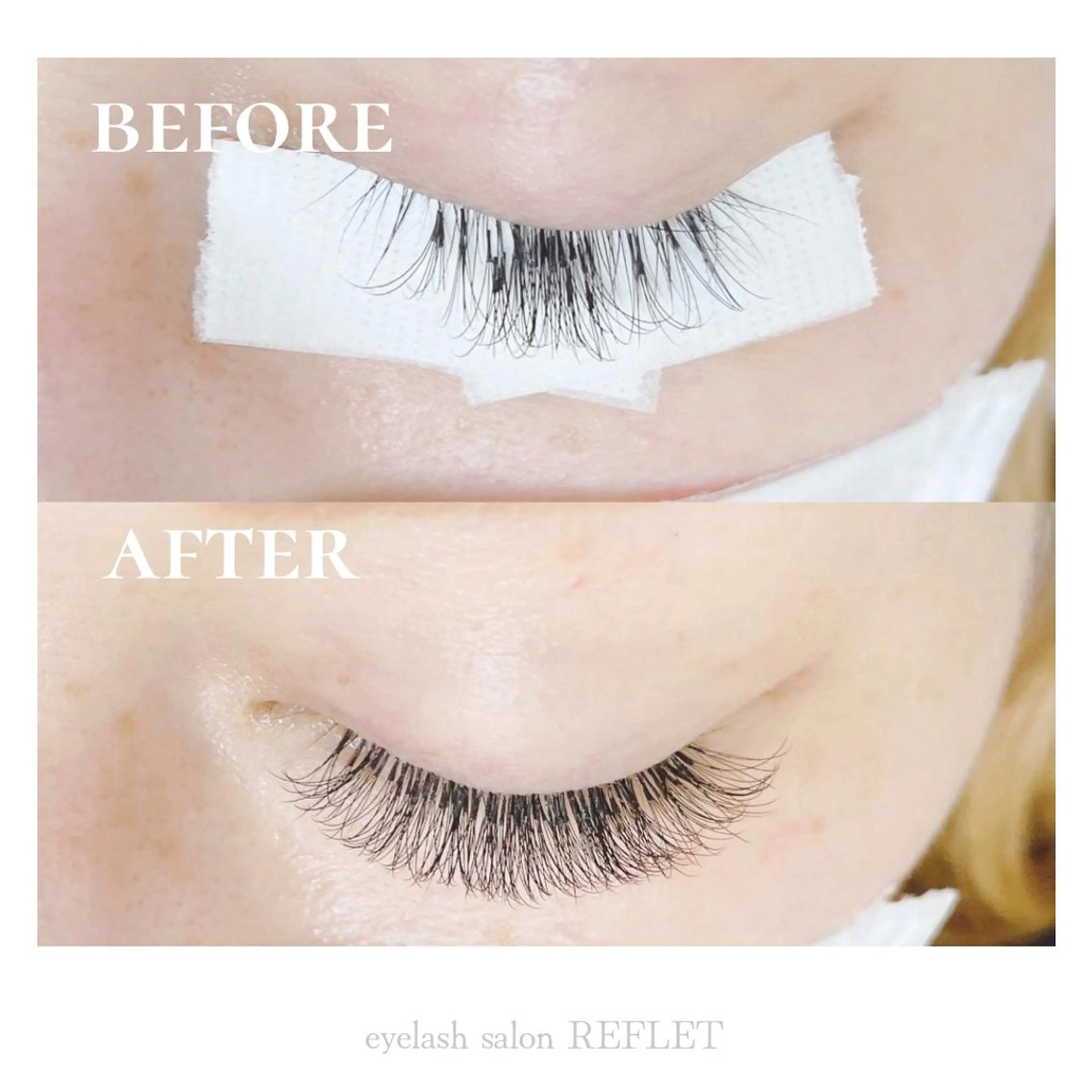 マツエク・マツパ REFLET ルフレのマツエク・マツパデザイン