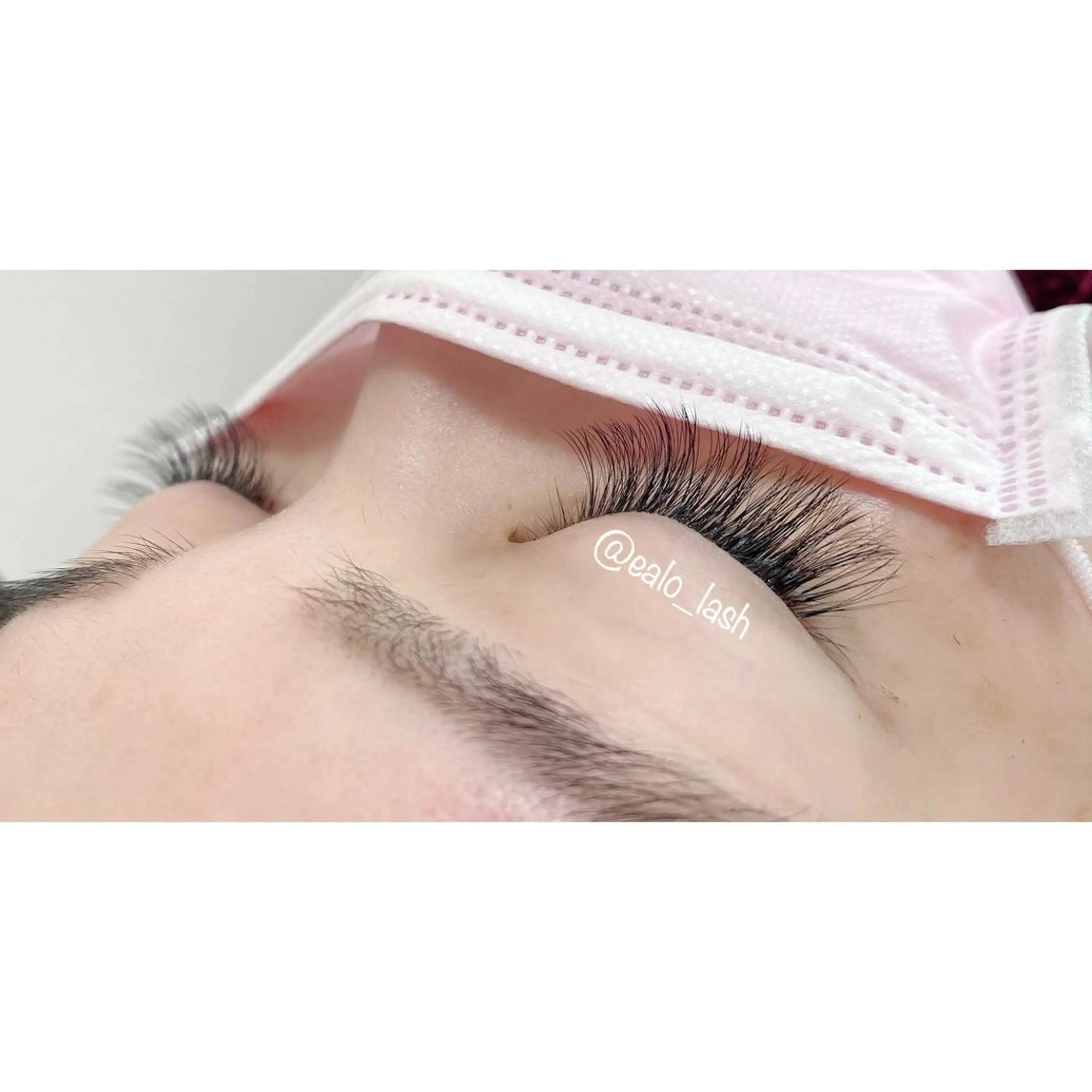 セーブルシングルエクステ140本(1ヶ月以内の再来の方のみ)付け替えオフ1000円の写真