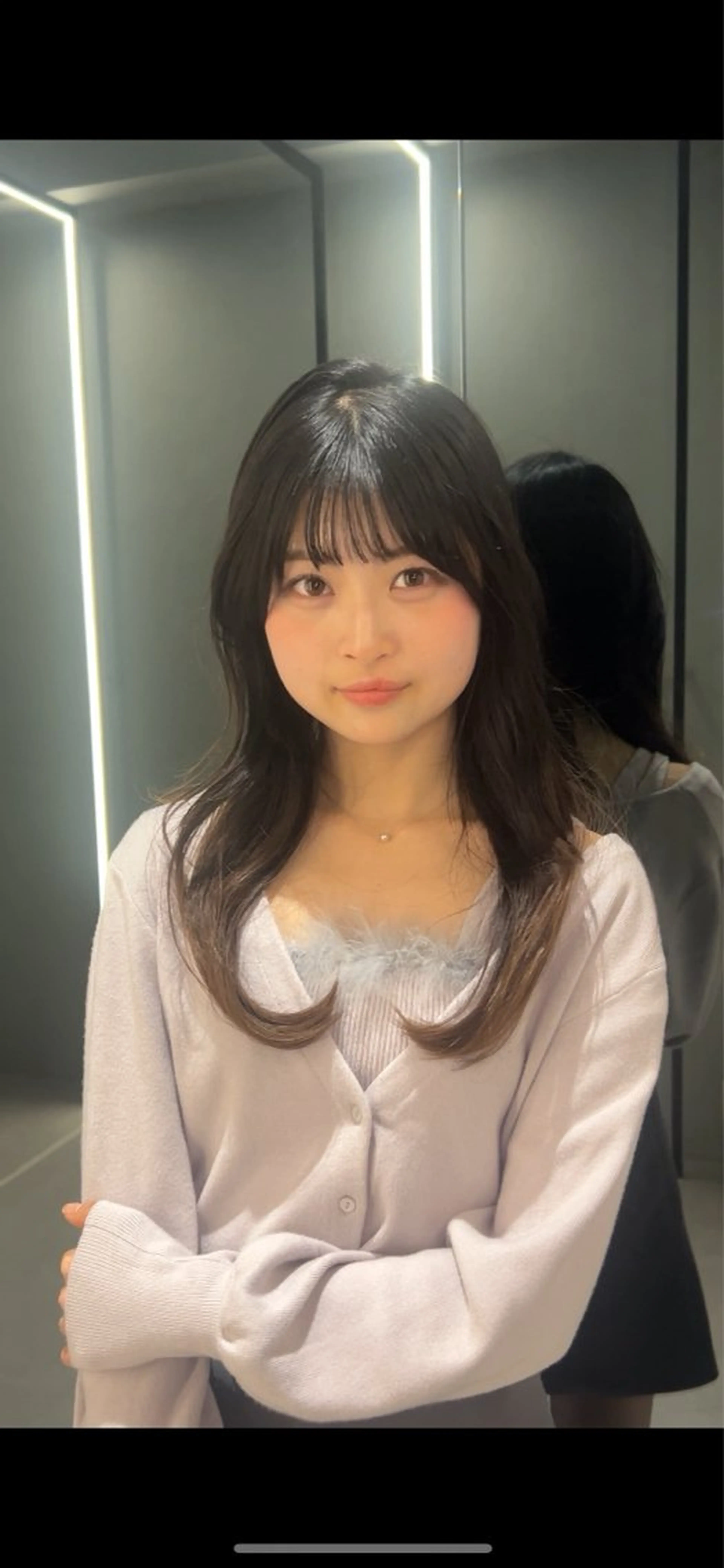 ロング くびれヘア 幸 こころのヘアスタイル