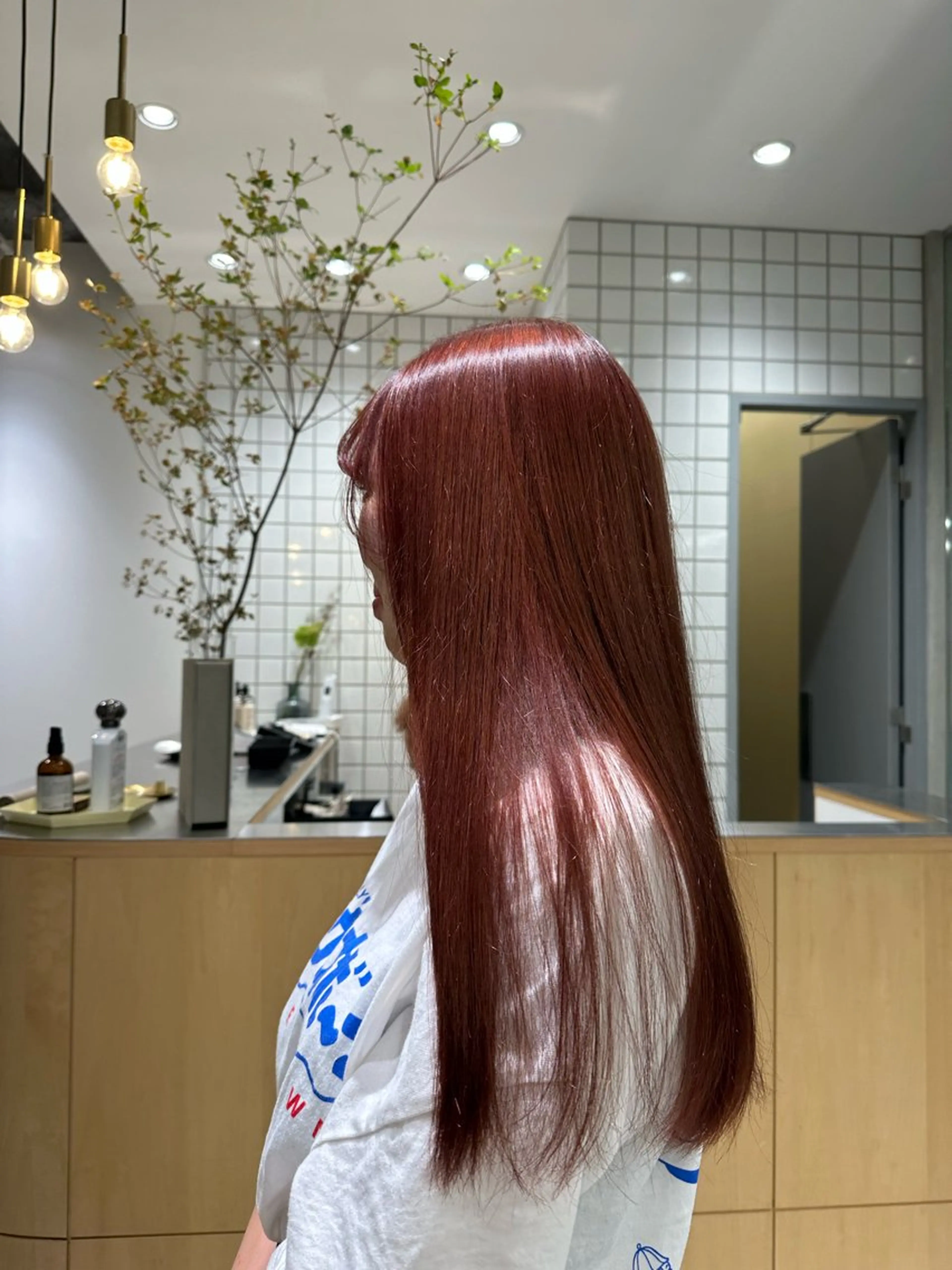 ロング ヘアカラー 🍇透明感カラー/ カットひかる🍒のヘアスタイル