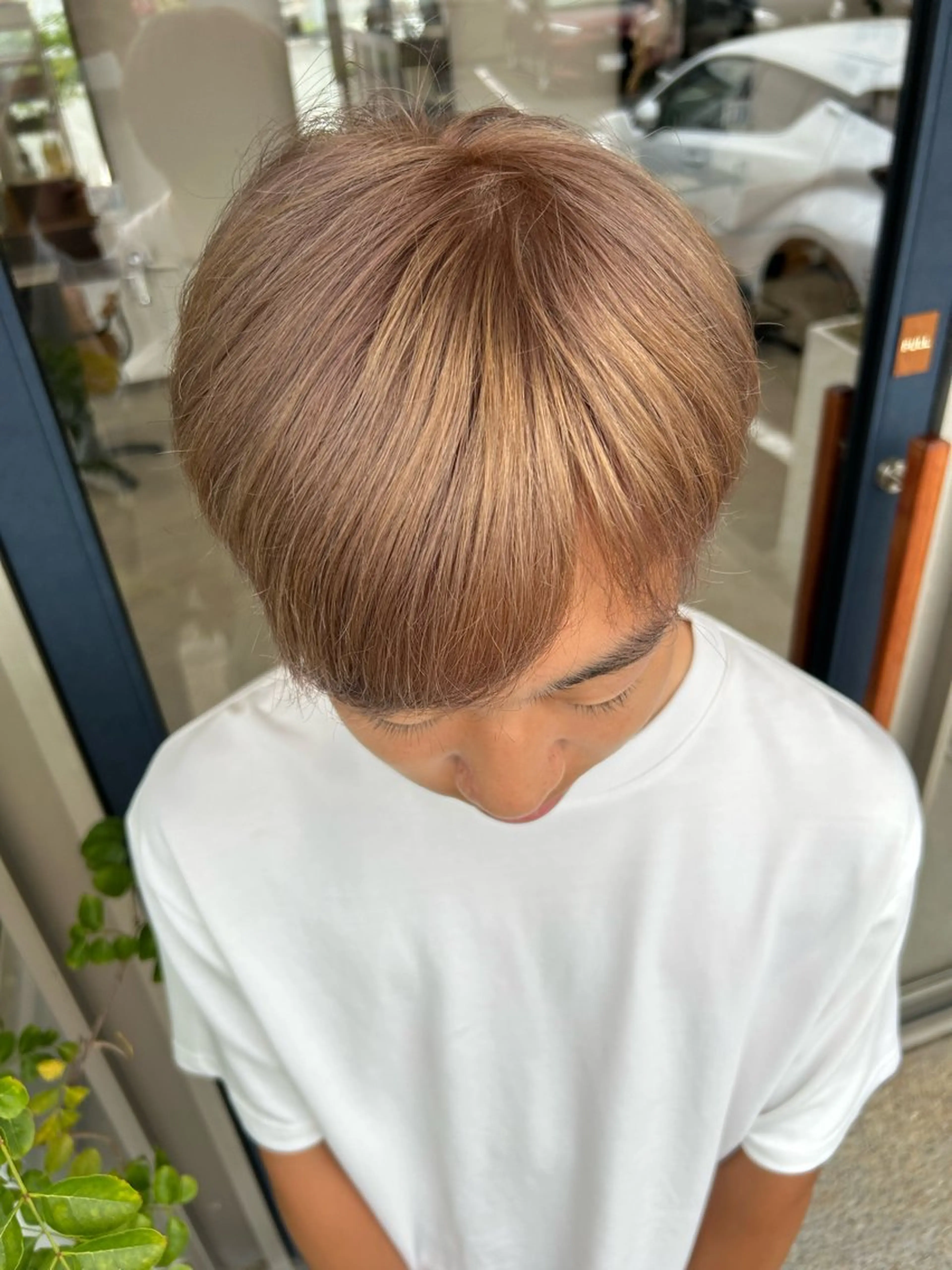 ショート ヘアカラー トリートメント Qwali所属・にしむら かなたのヘアスタイル