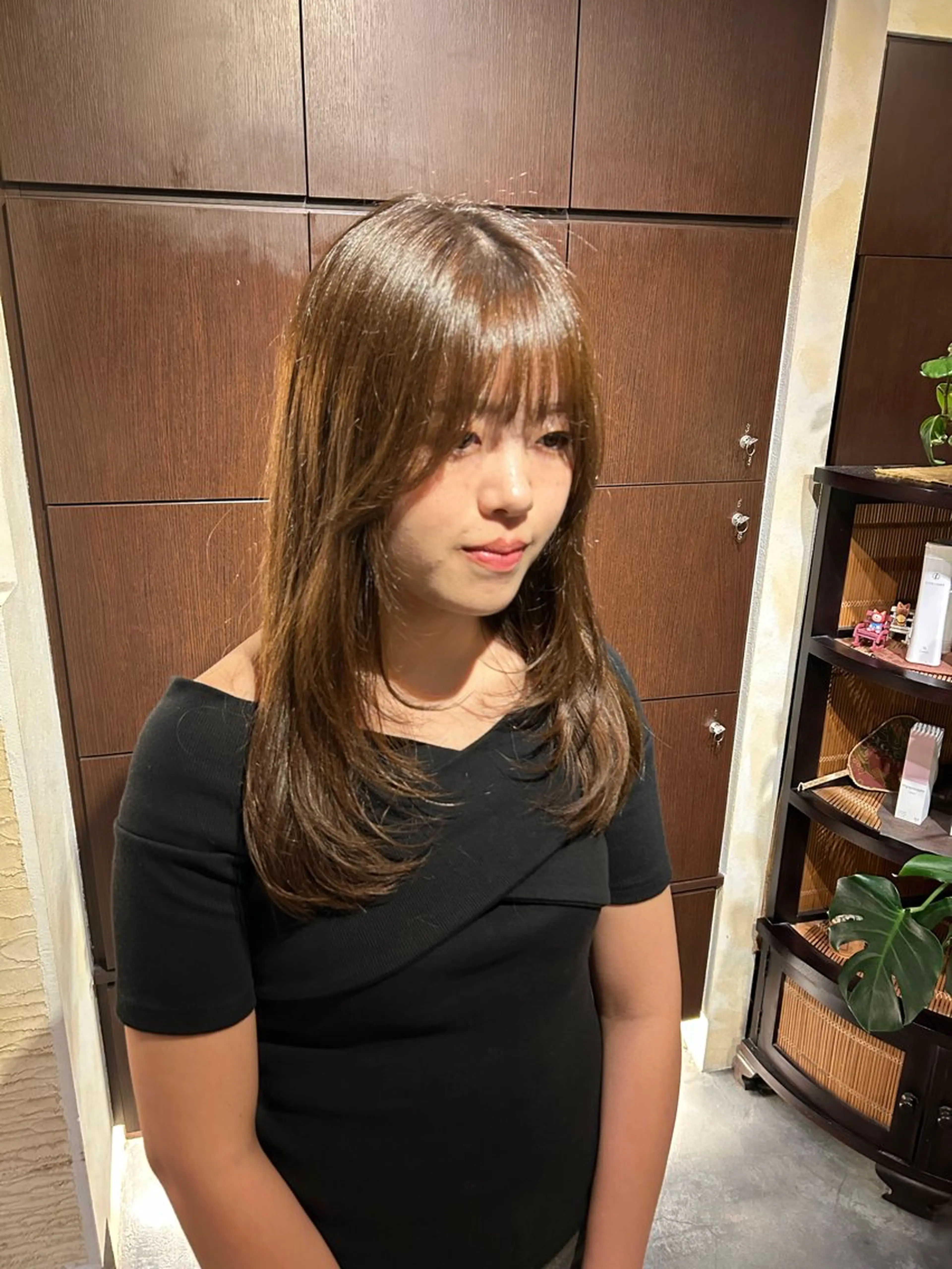 ロング レイヤー/透明感カラ ー/茅ヶ崎/momiのヘアスタイル