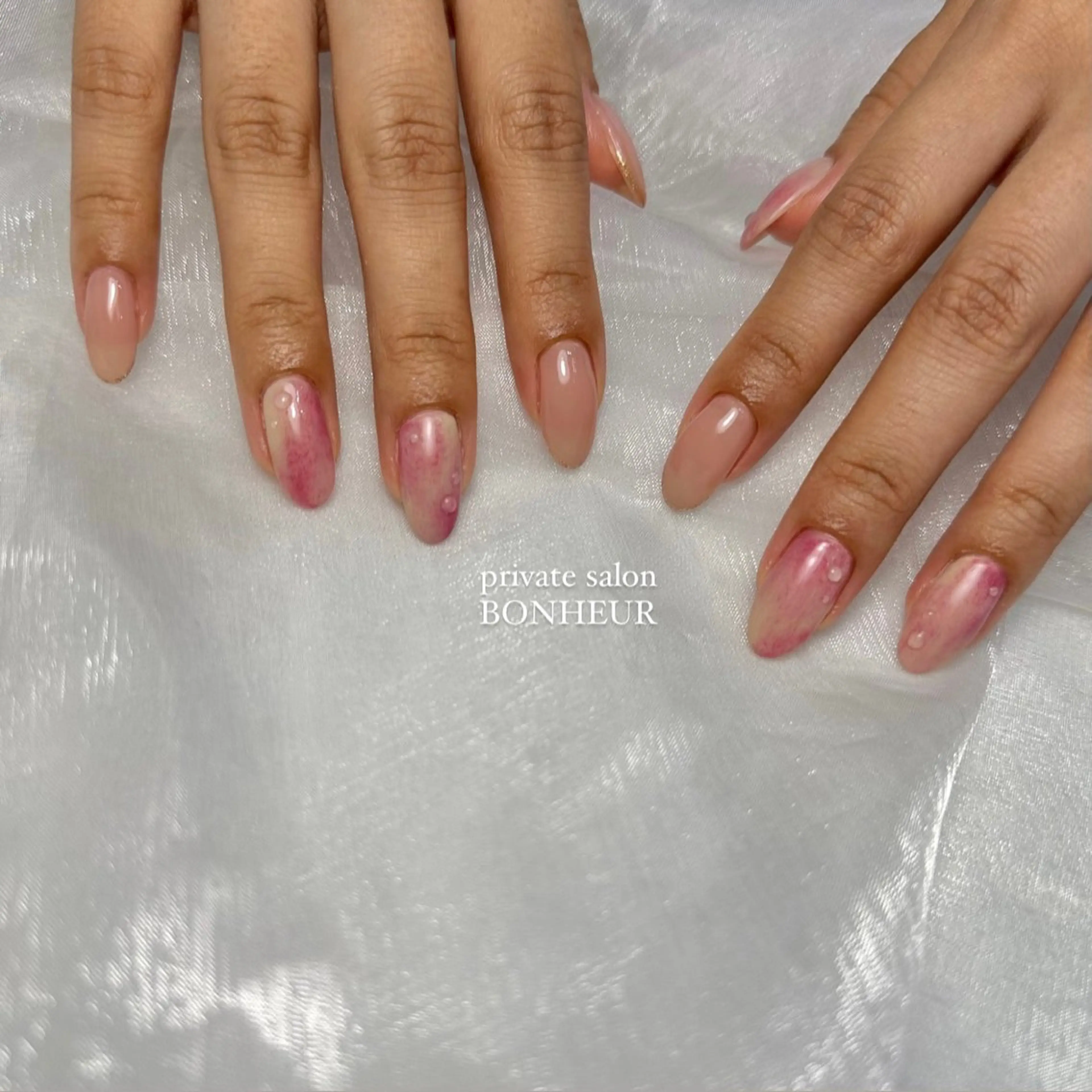 ネイル ハンドネイル BONHEUR Annaのネイルデザイン