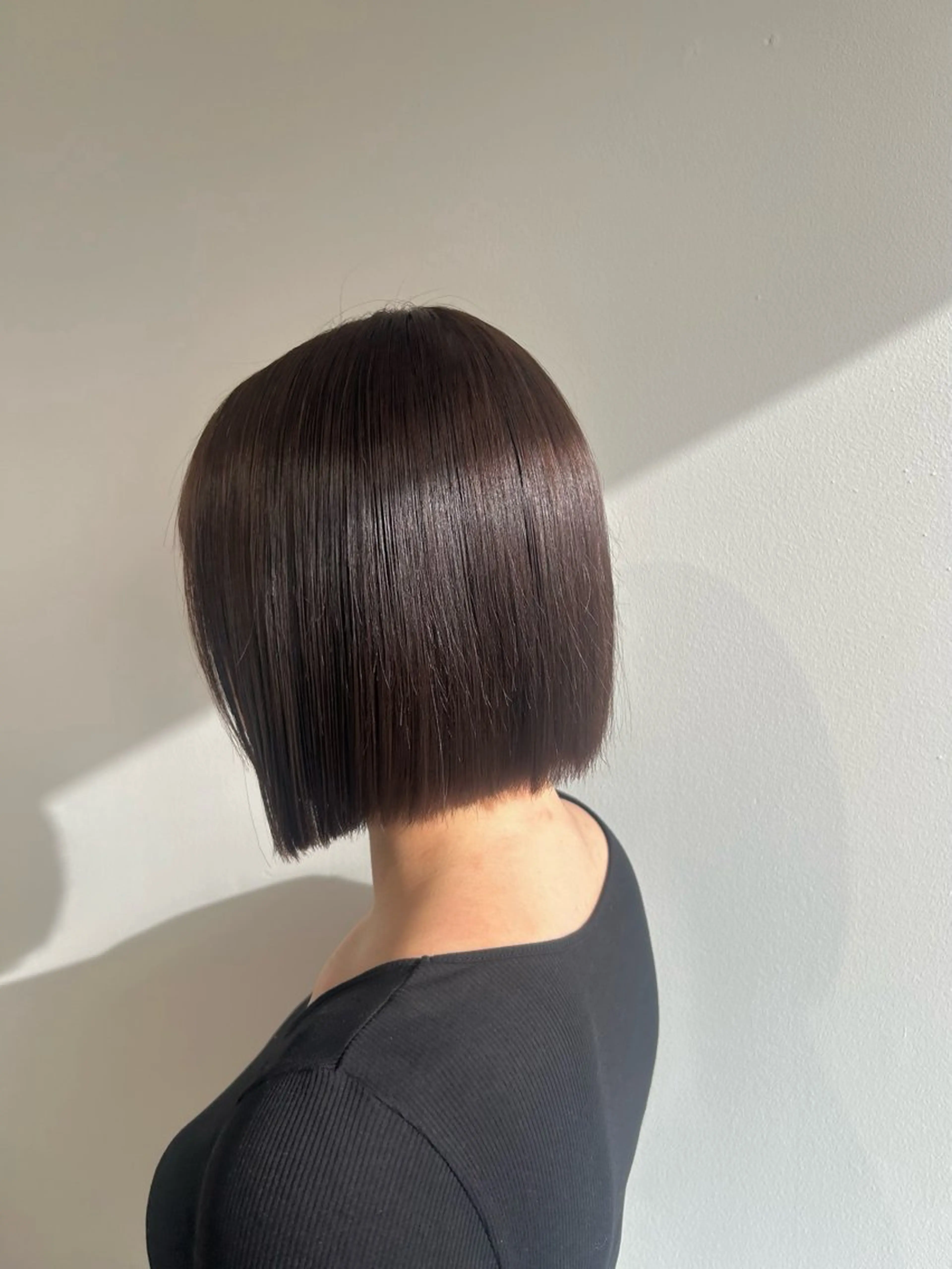 ミディアム カラー ベージュカラー 透明感カラー カット ヘアカラー ベージュ/ダブルカラ ー/新潟駅/青柳萌果のヘアスタイル