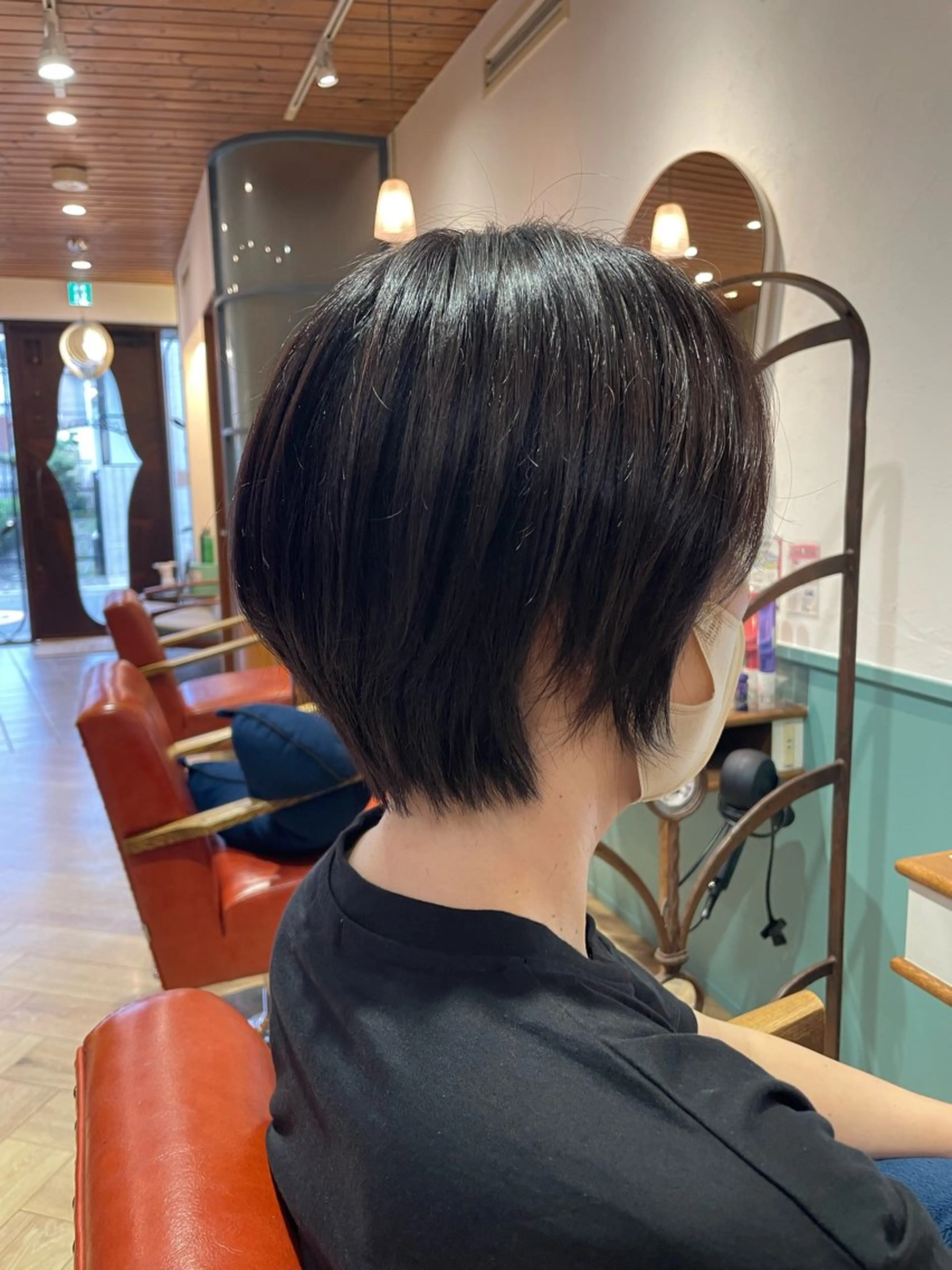 ショート カラー ショートヘア CRESCENDO 山本樹カットカラーのヘアスタイル