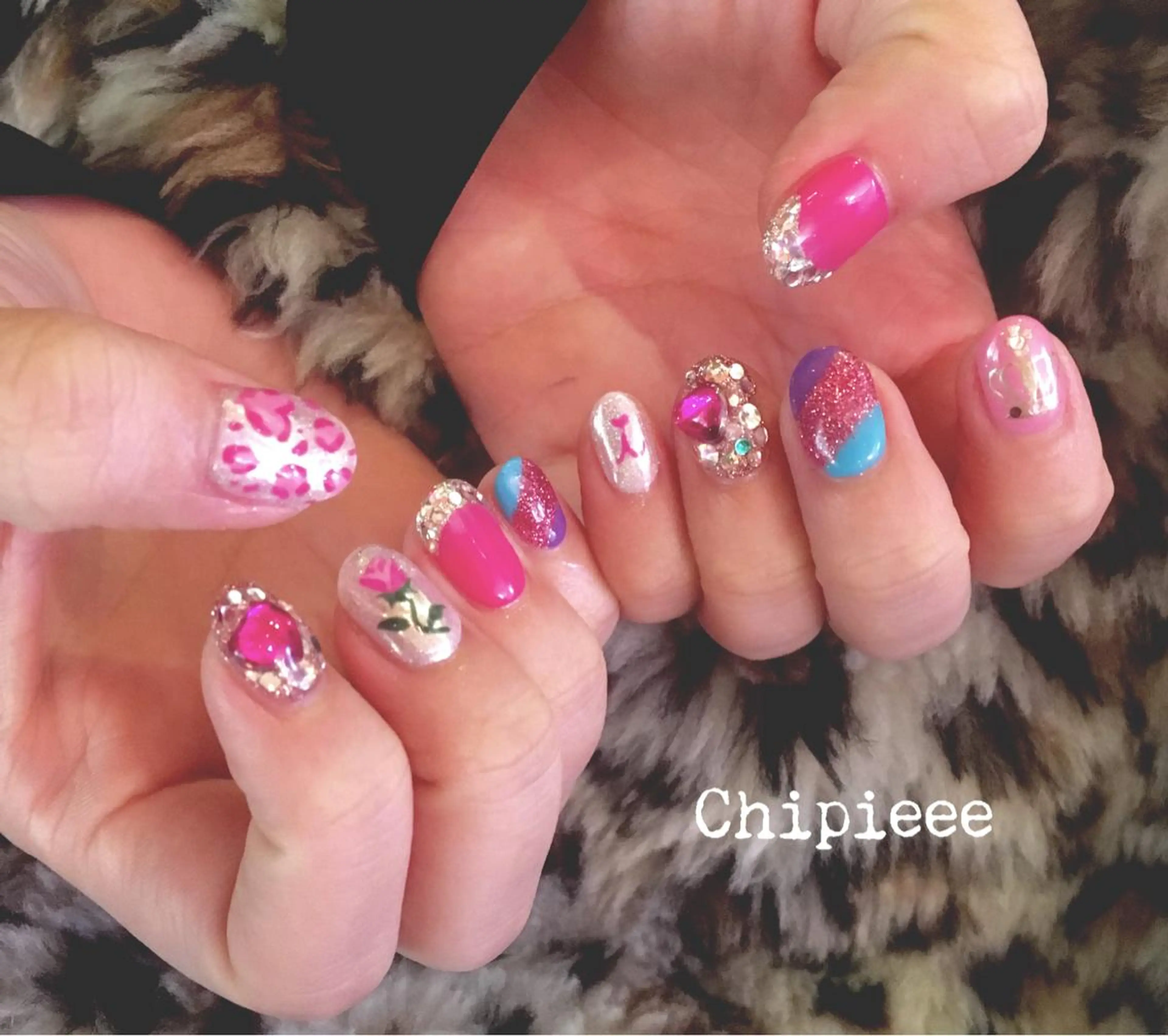 ネイル ハンドネイル revia所属・ERI Nailistのネイルデザイン