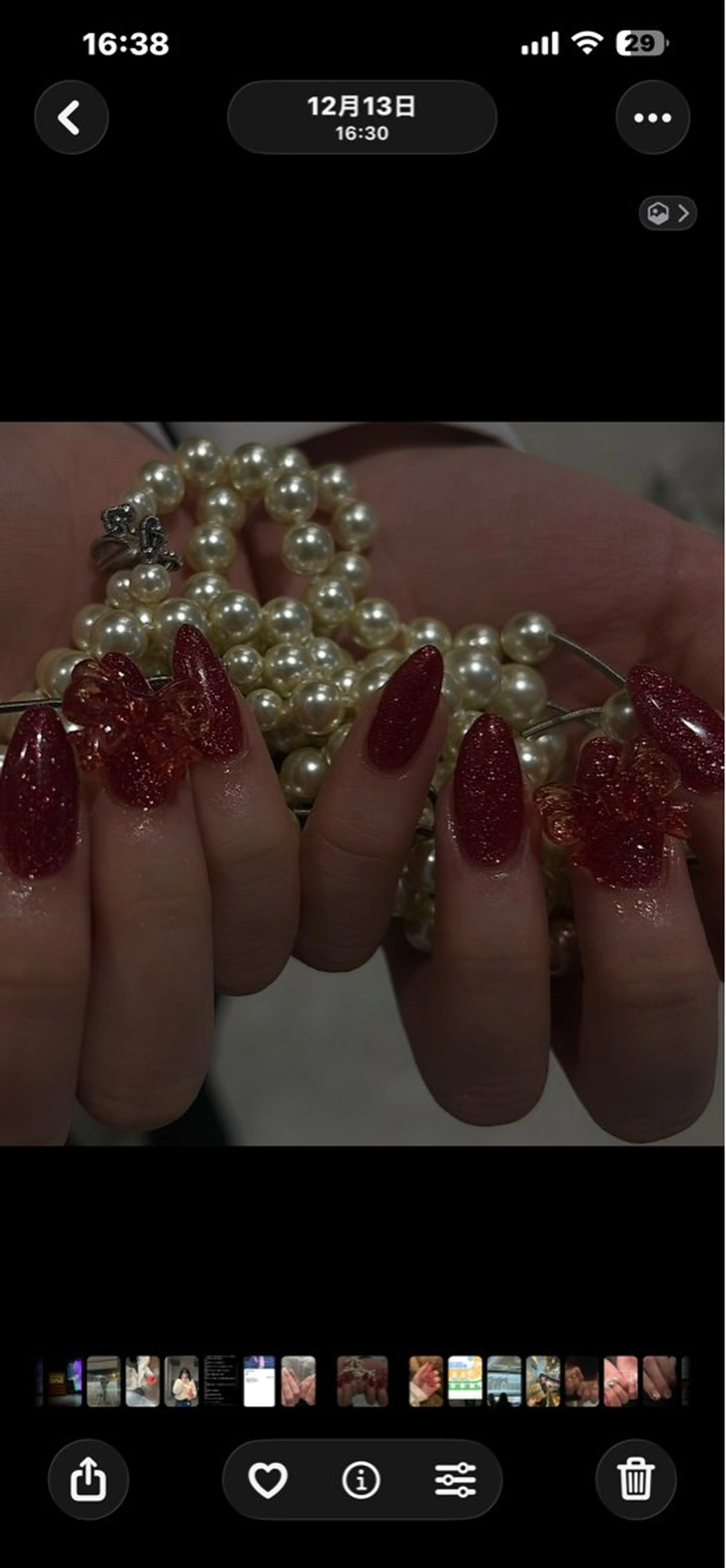 ネイル ハンドネイル honoka ガーリーネイル໒꒱のネイルデザイン