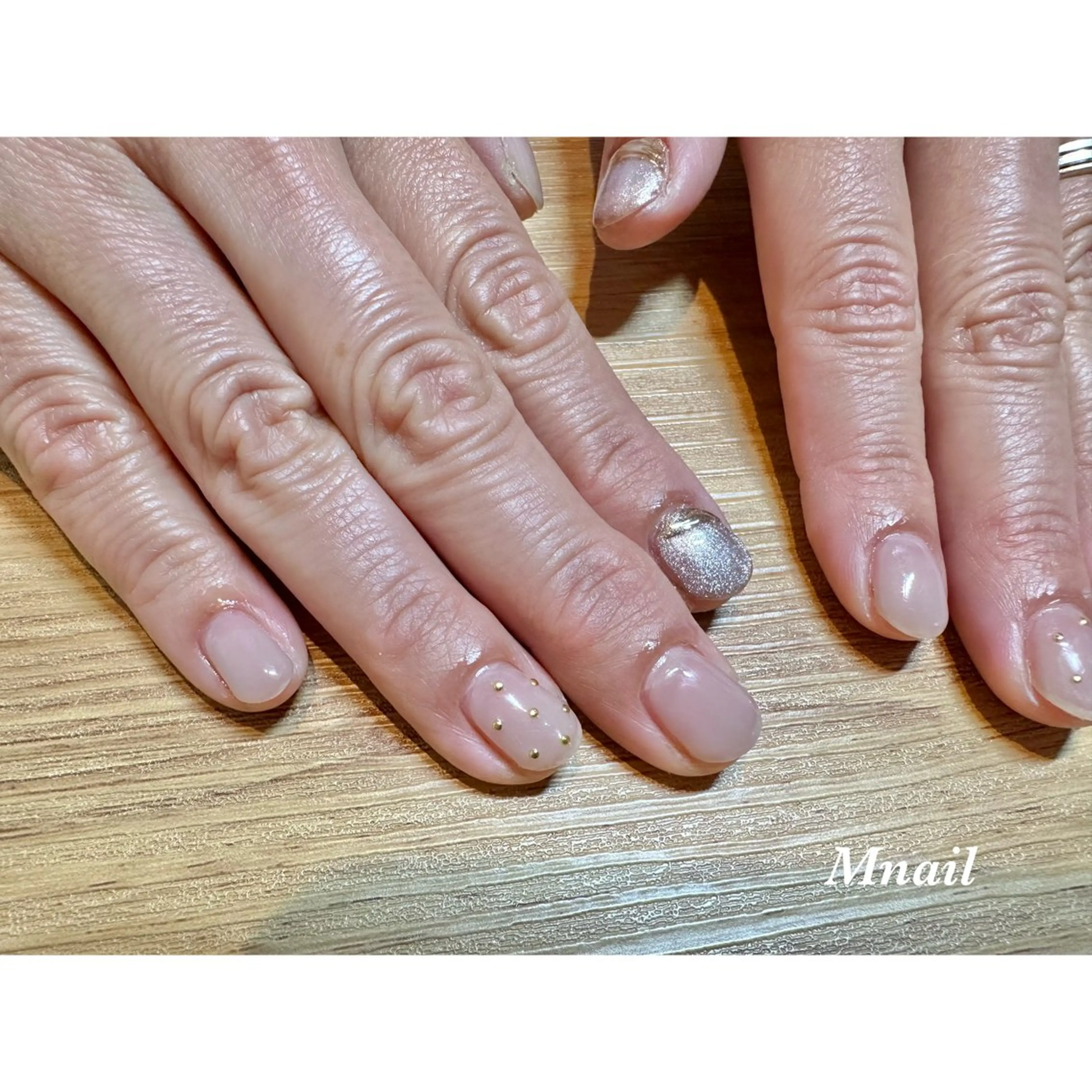 ネイル シンプルネイル Mnail ちひろのネイルデザイン