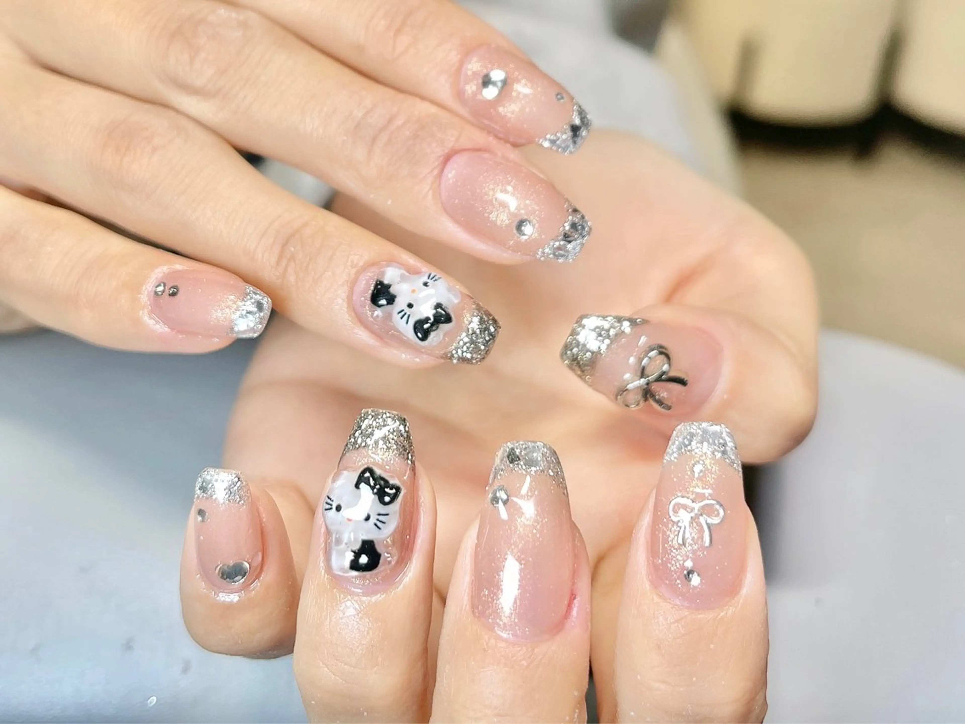 ネイル ハンドネイル glance nailのネイルデザイン