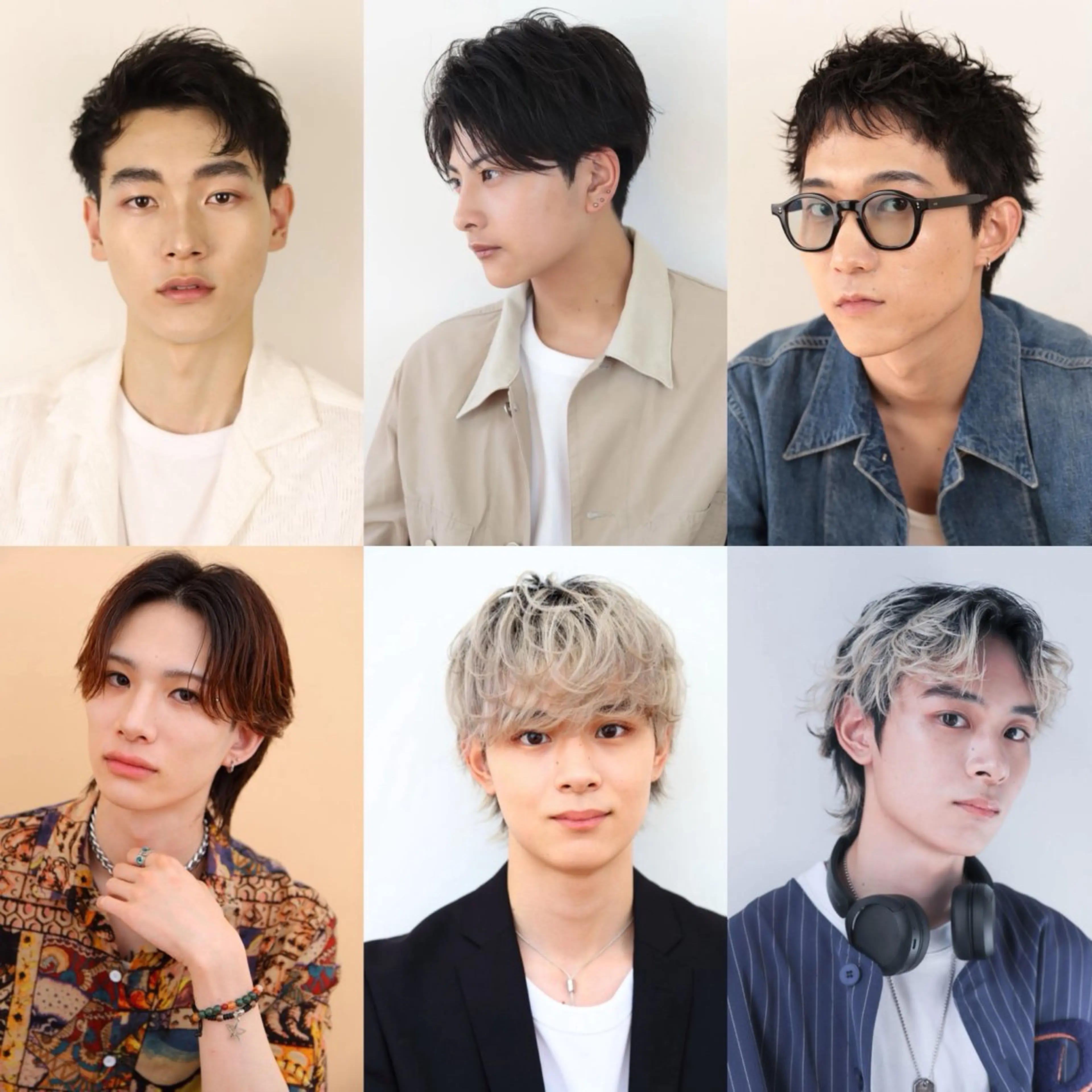メンズ 毛流れフェザー スタイル🔹竹内凌のヘアスタイル