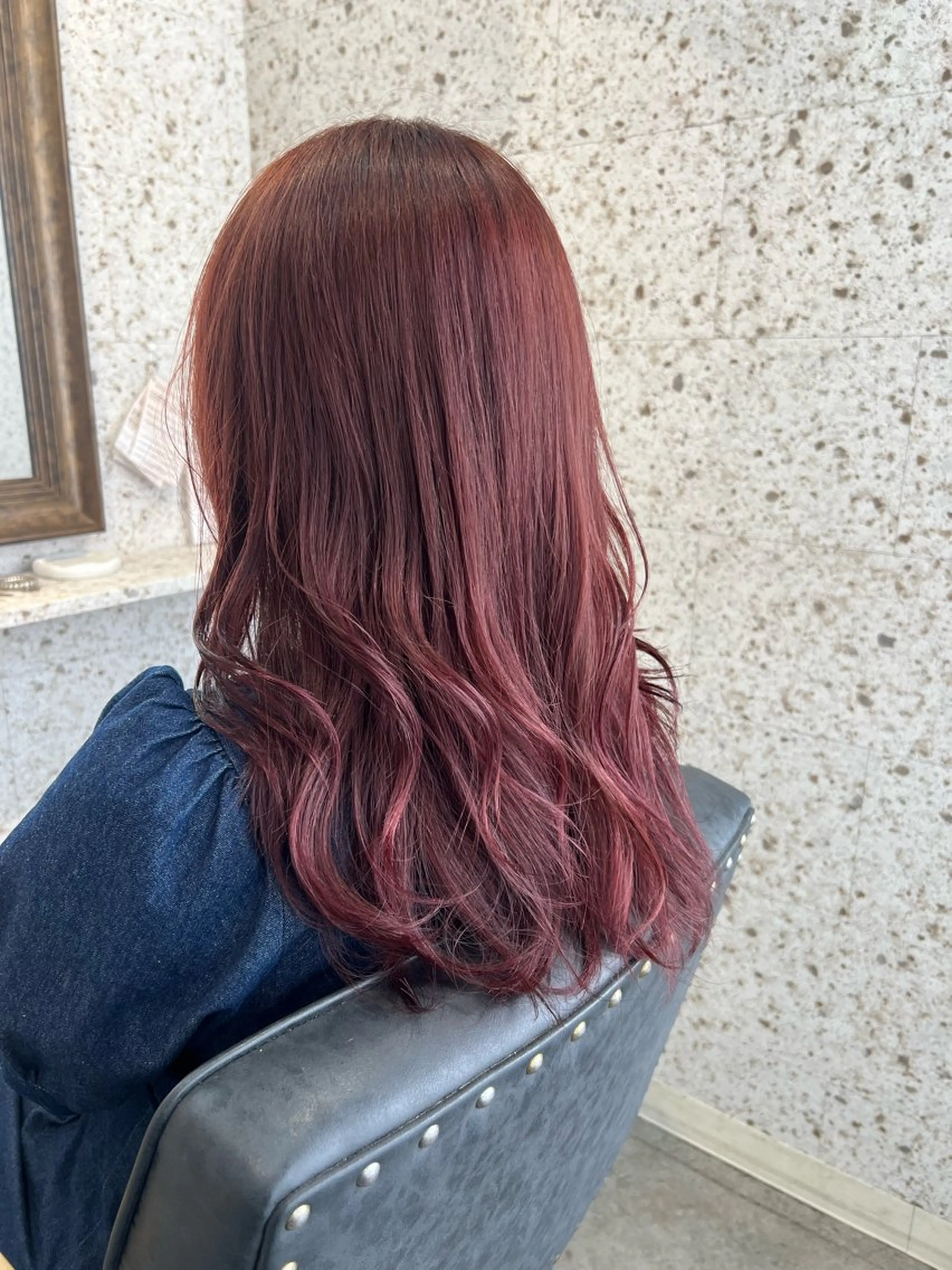 セミロング カラー ブリーチ ブリーチなしカラー ヘアカラー Ayaka🩰🎀 ガーリー/暖色♡のヘアスタイル