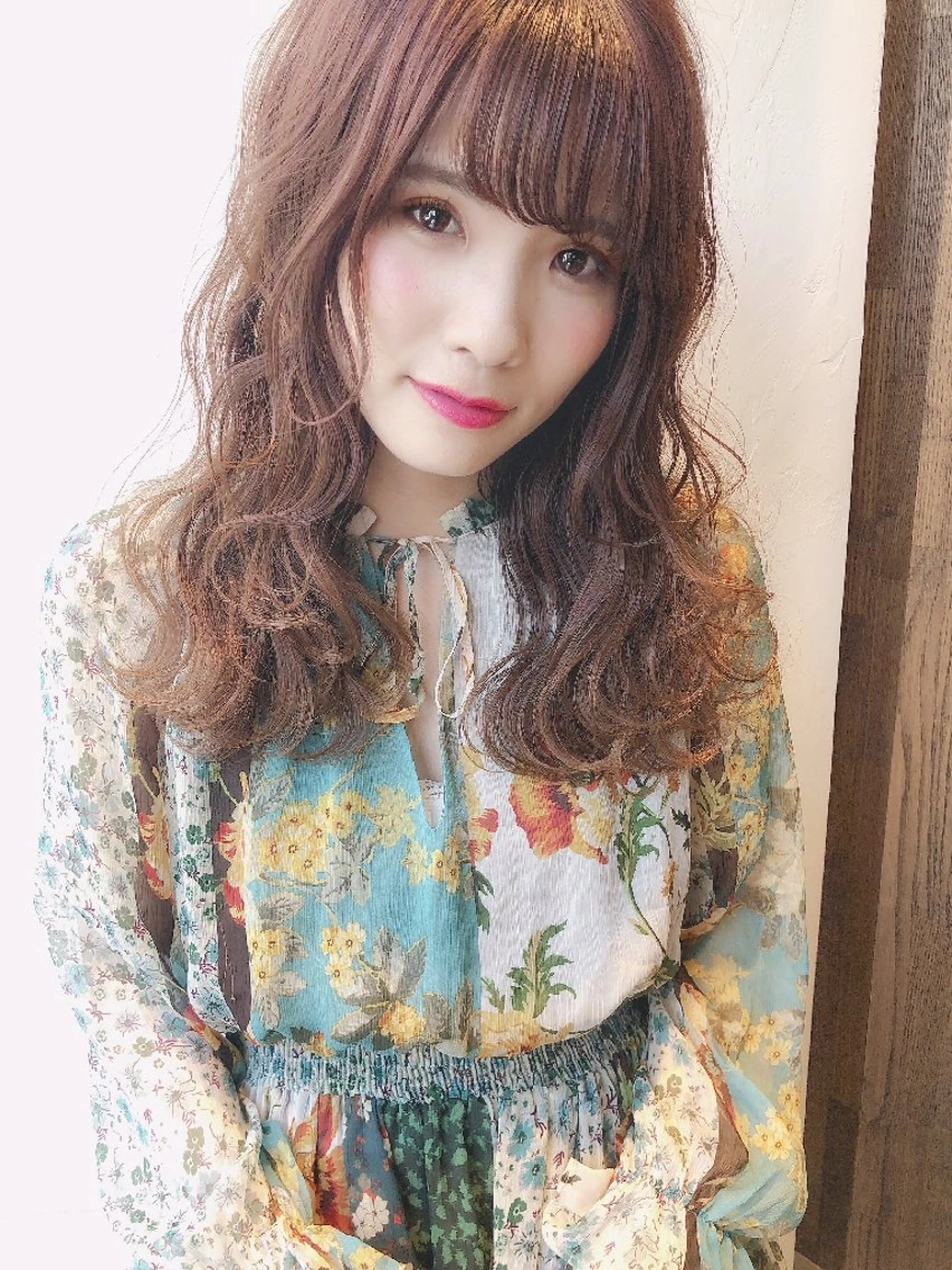 セミロング サロウィン銀座ray店所属・シノヅカ ケンゾーのヘアスタイル