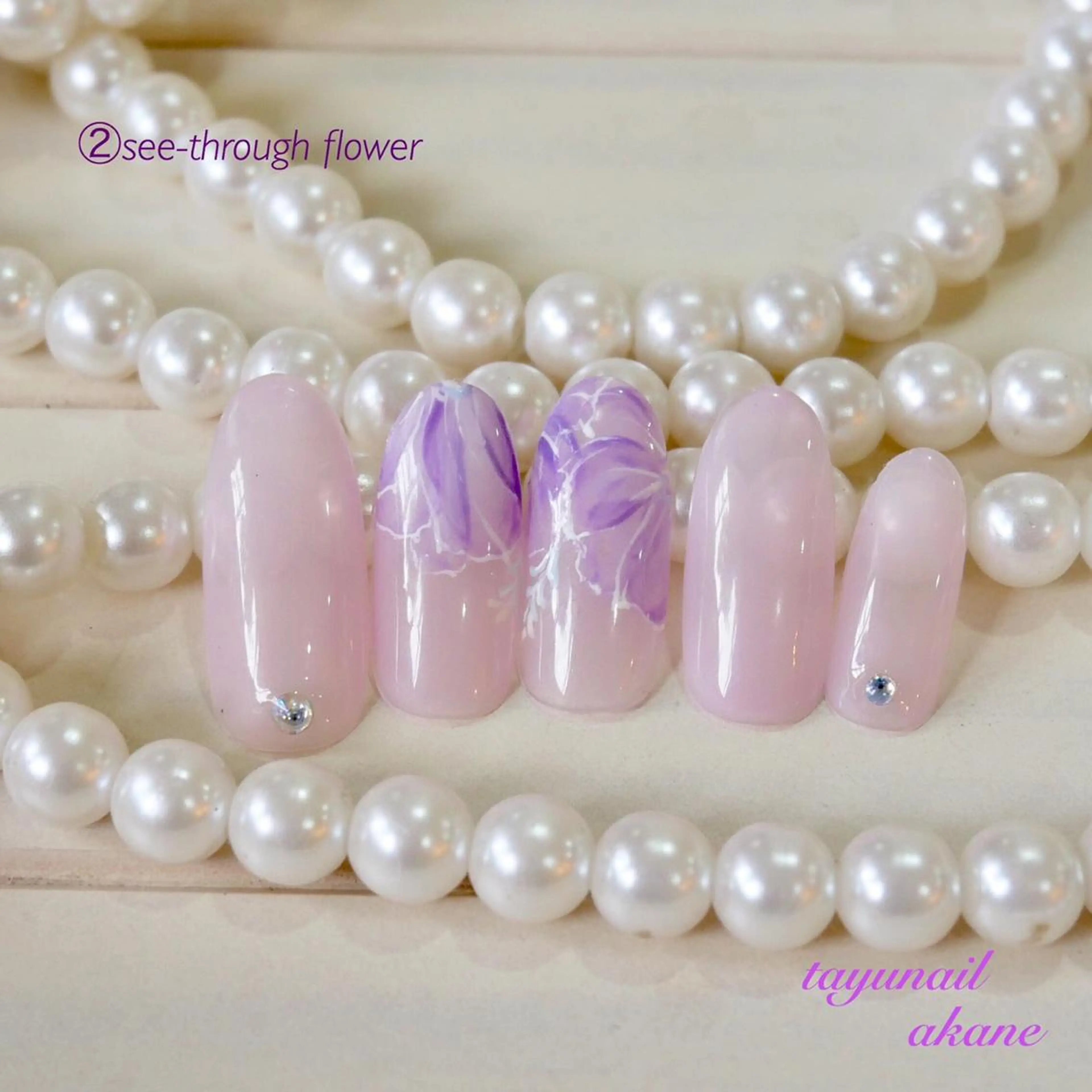 ネイル アートネイル ハンドネイル ネイルサロン・ネイルスクール　たゆnail所属・ネイルサロン 【たゆnail】のネイルデザイン