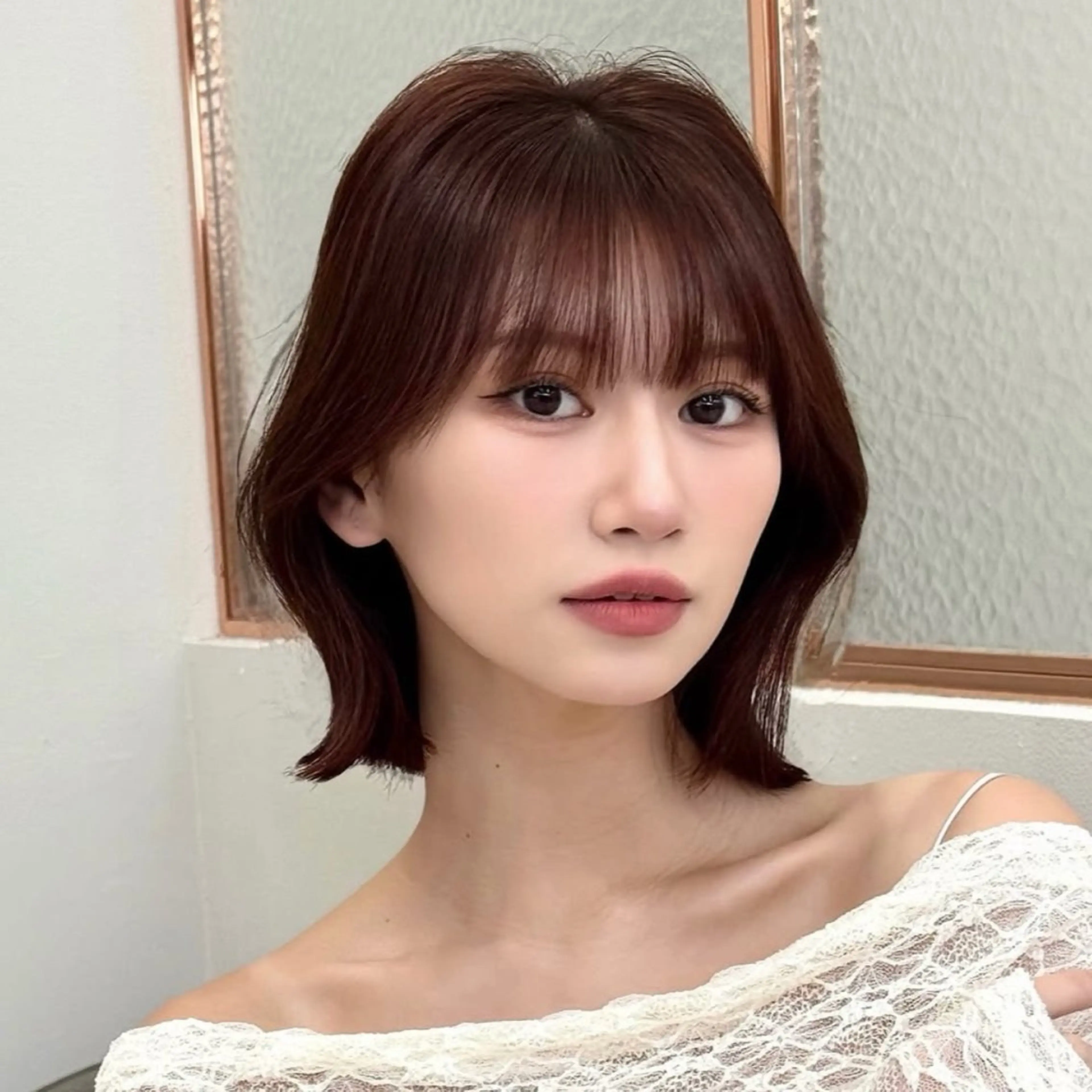 ショート ボブ・韓国レイヤー・ くびれボブ・内藤康太のヘアスタイル