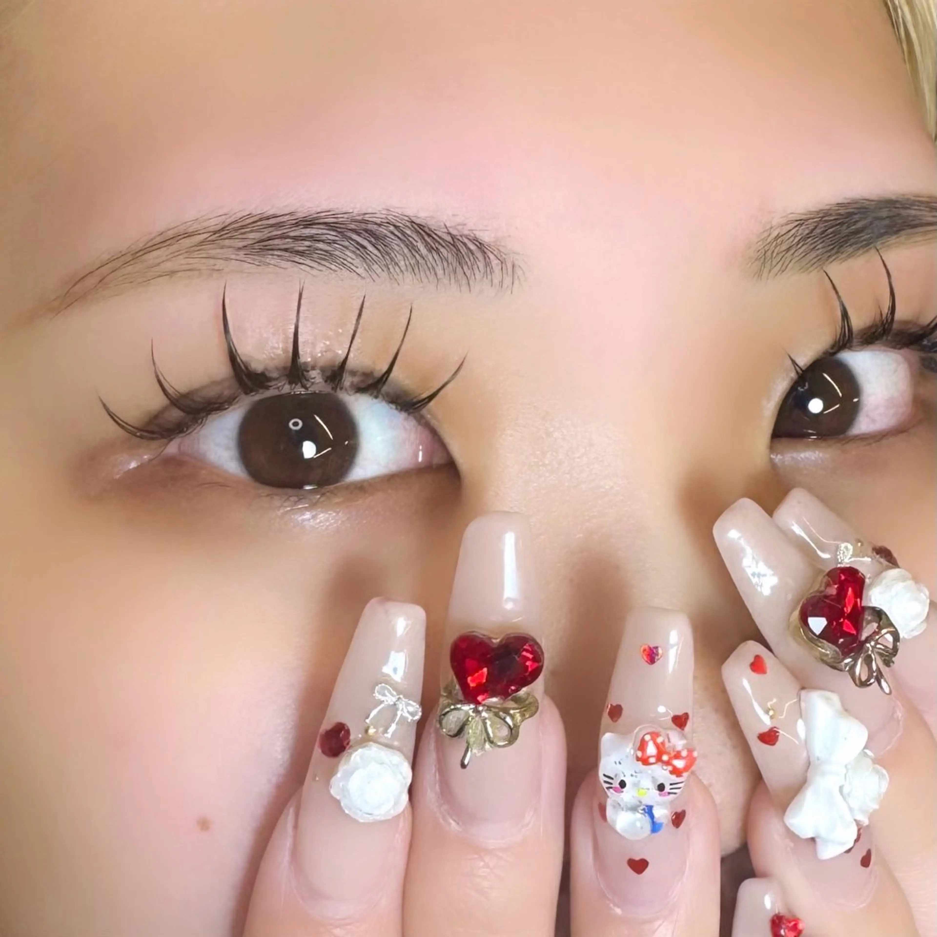 マツエク・マツパ 束感まつ毛 パリジェンヌラッシュリフト マツパ ⚡️ramu⚡️ 似合わせマツエク💞のマツエク・マツパデザイン