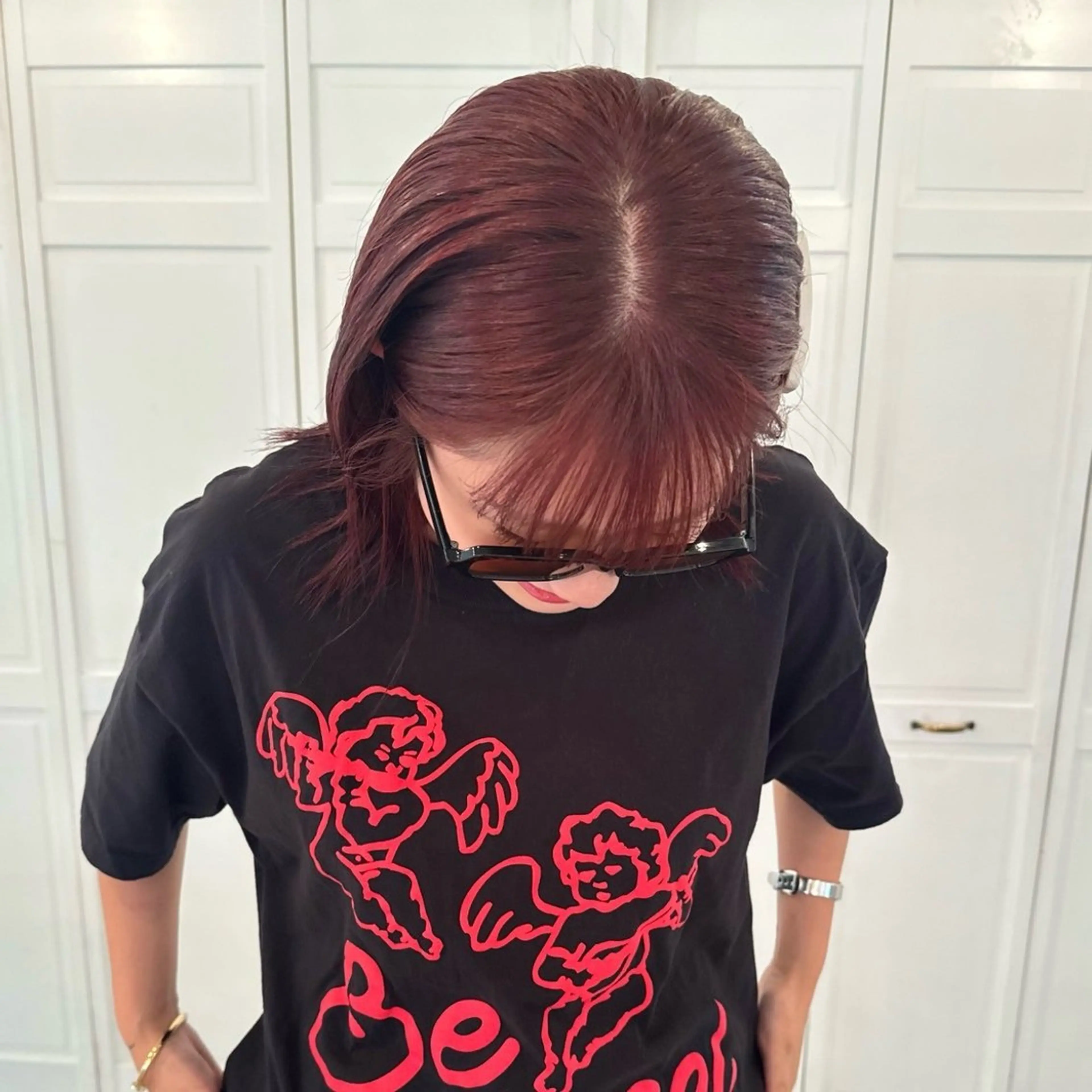 カラー ヘアカラー 升方 楓のヘアスタイル