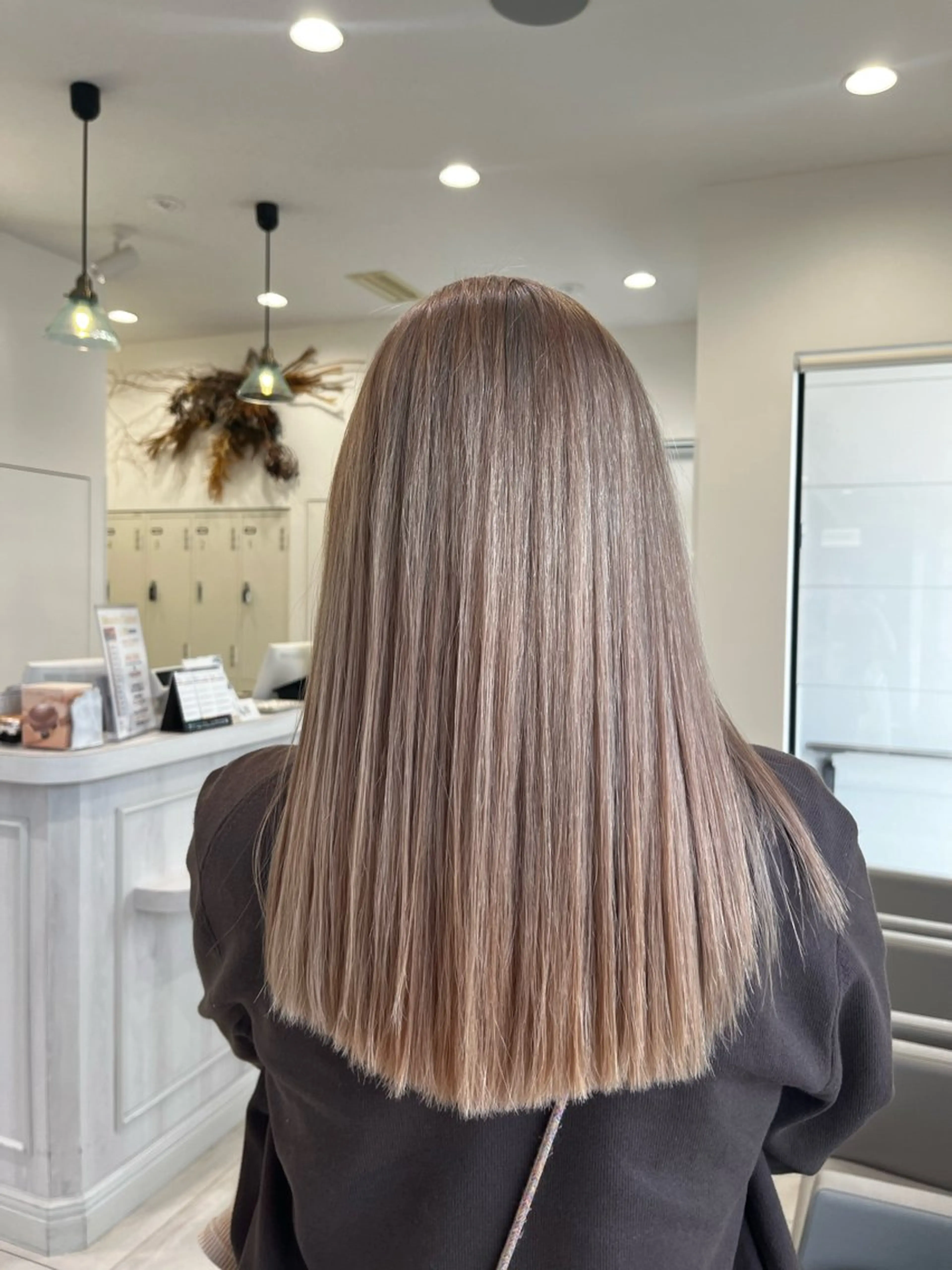 ロング カラー ヘアカラー トリートメント 上尾/ママ美容師🫧 𝐌𝐞𝐢のヘアスタイル