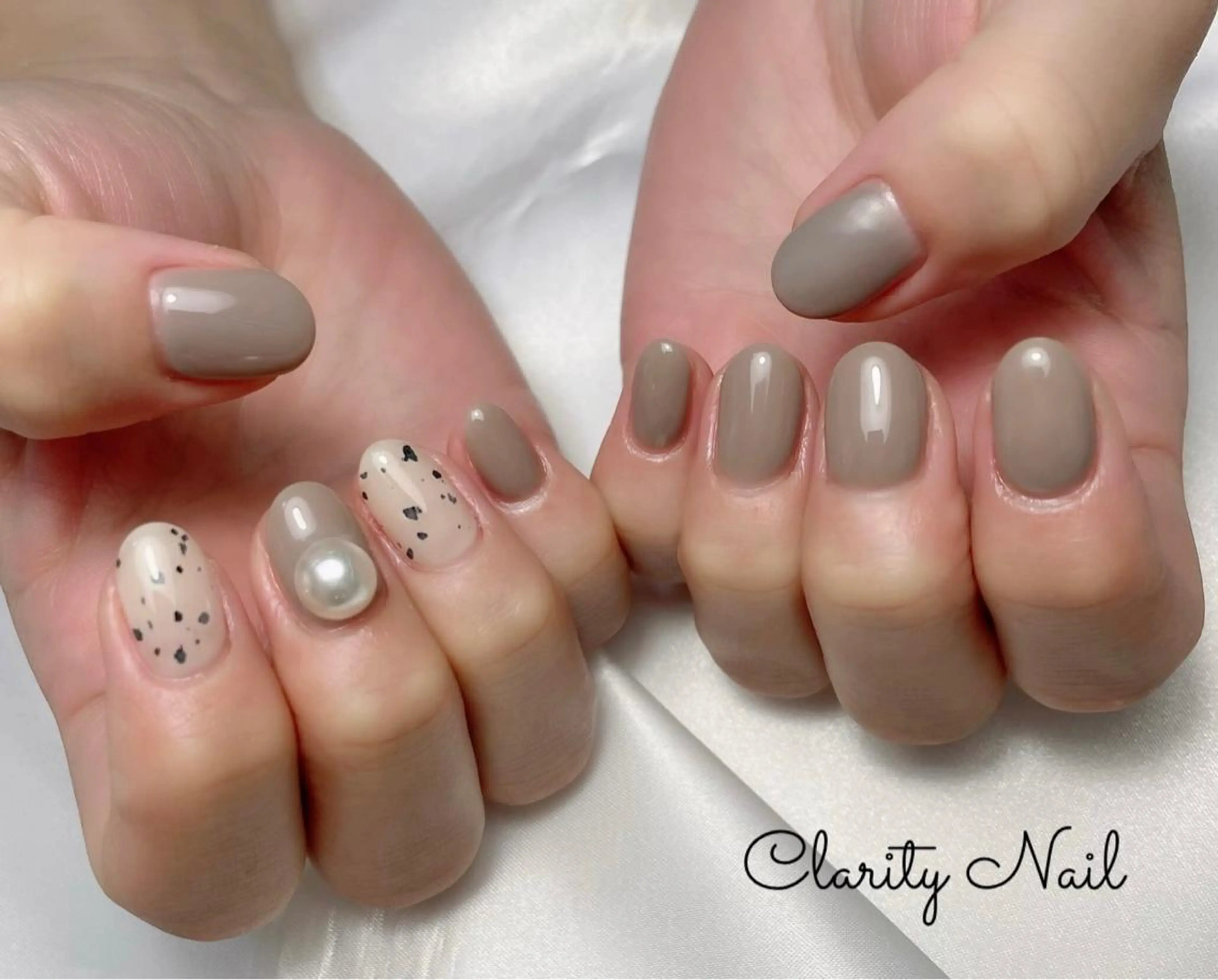 ネイル ワンカラーネイル ハンドネイル Clarity Nailのネイルデザイン