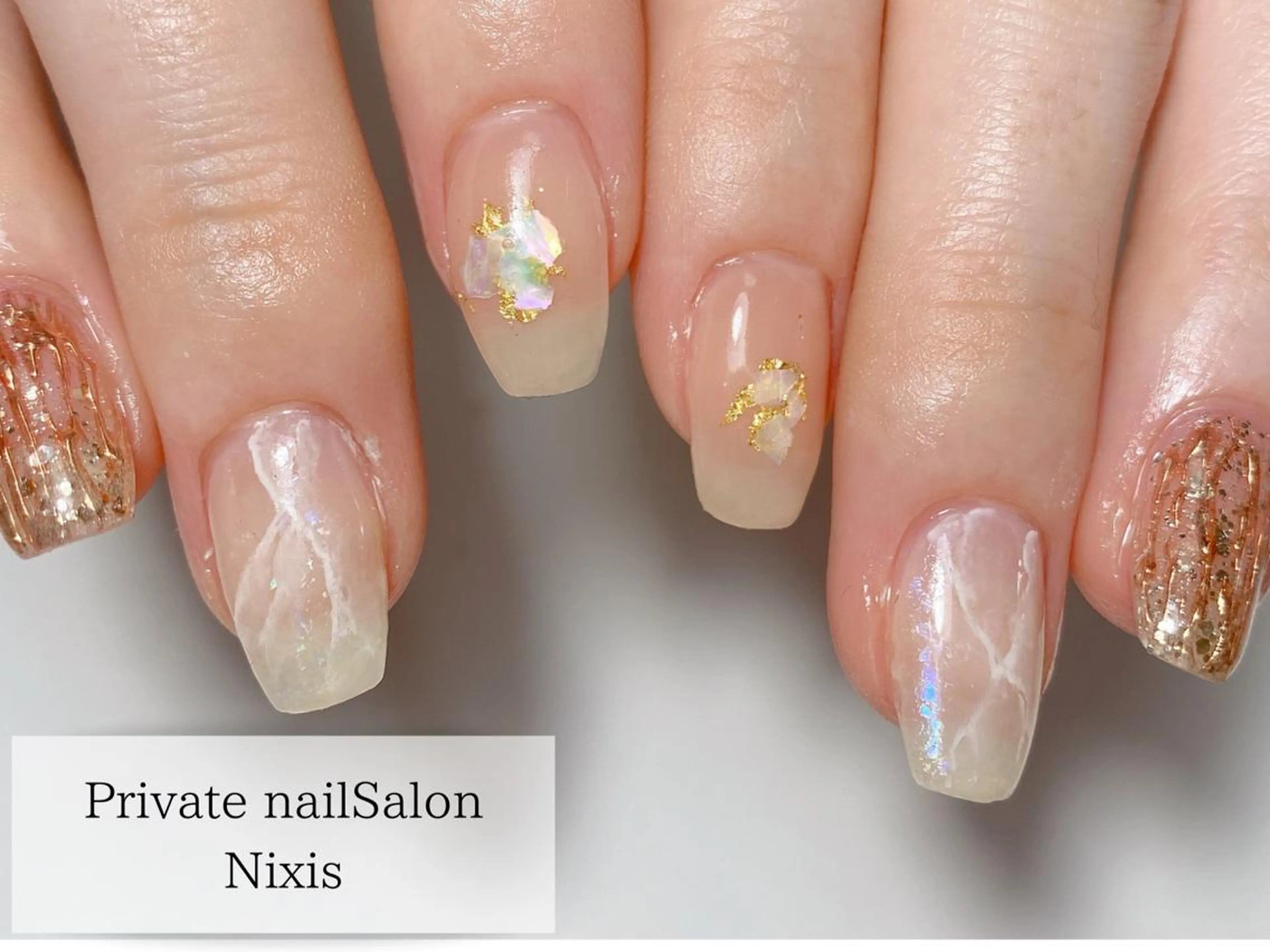 ネイル 大人キレイ 𝑁𝑖𝑥𝑖𝑠のネイルデザイン