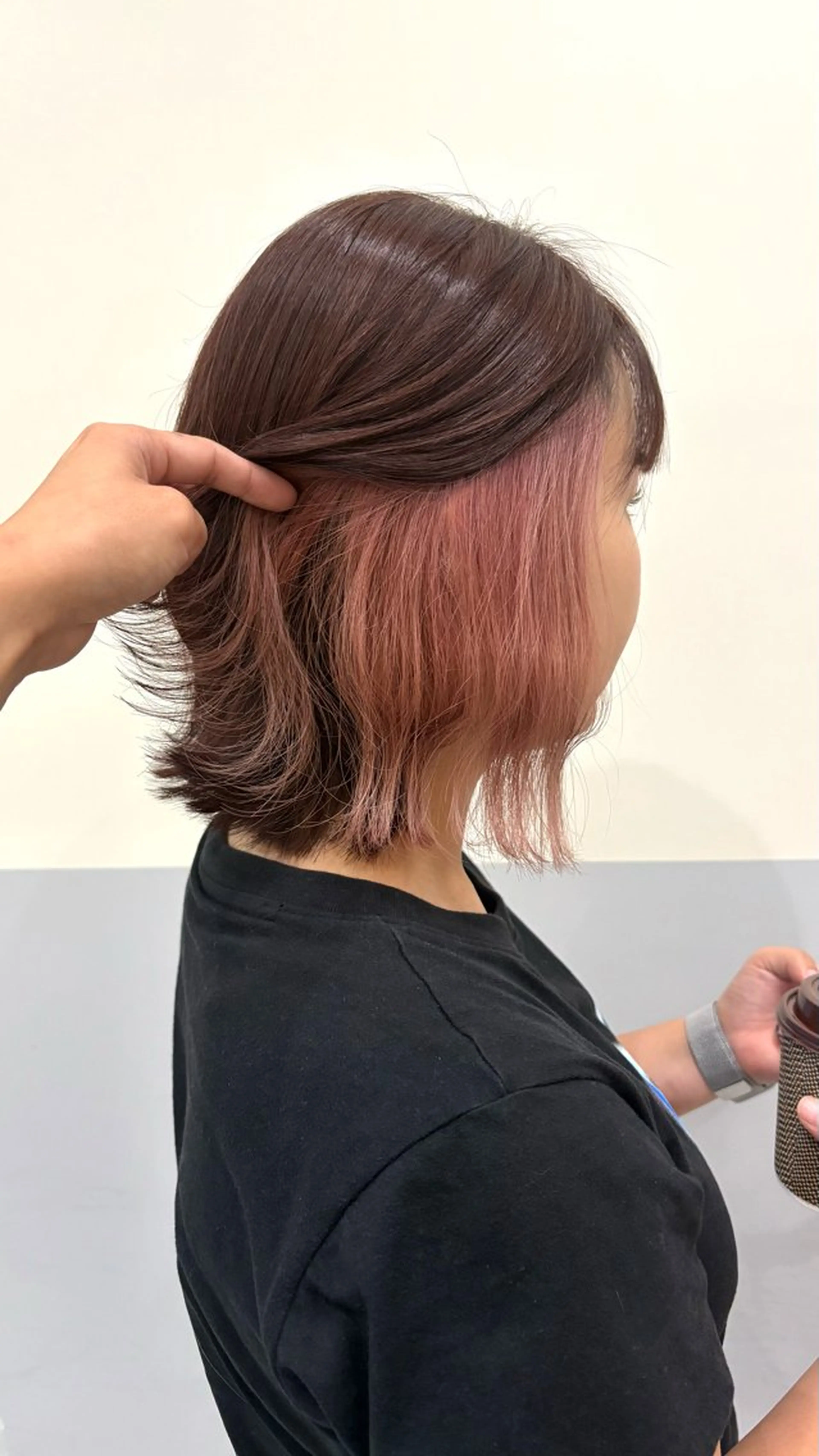 ミディアム HaKUmaison ノエ／久屋大通 高岳のヘアスタイル