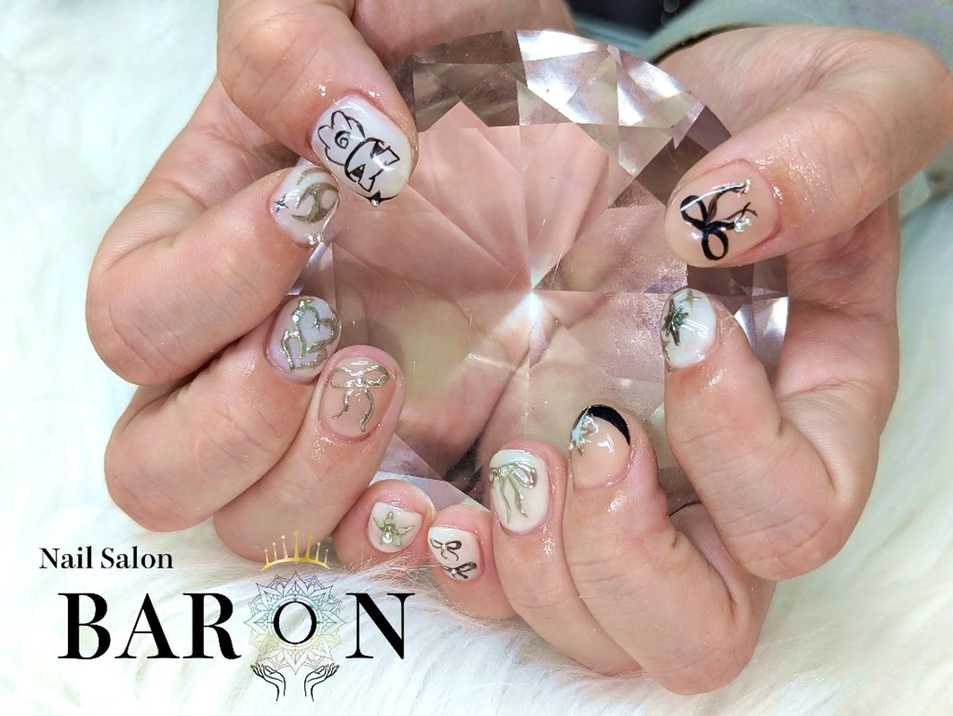 ネイル ♛︎BARON♛︎ SUMIREのネイルデザイン