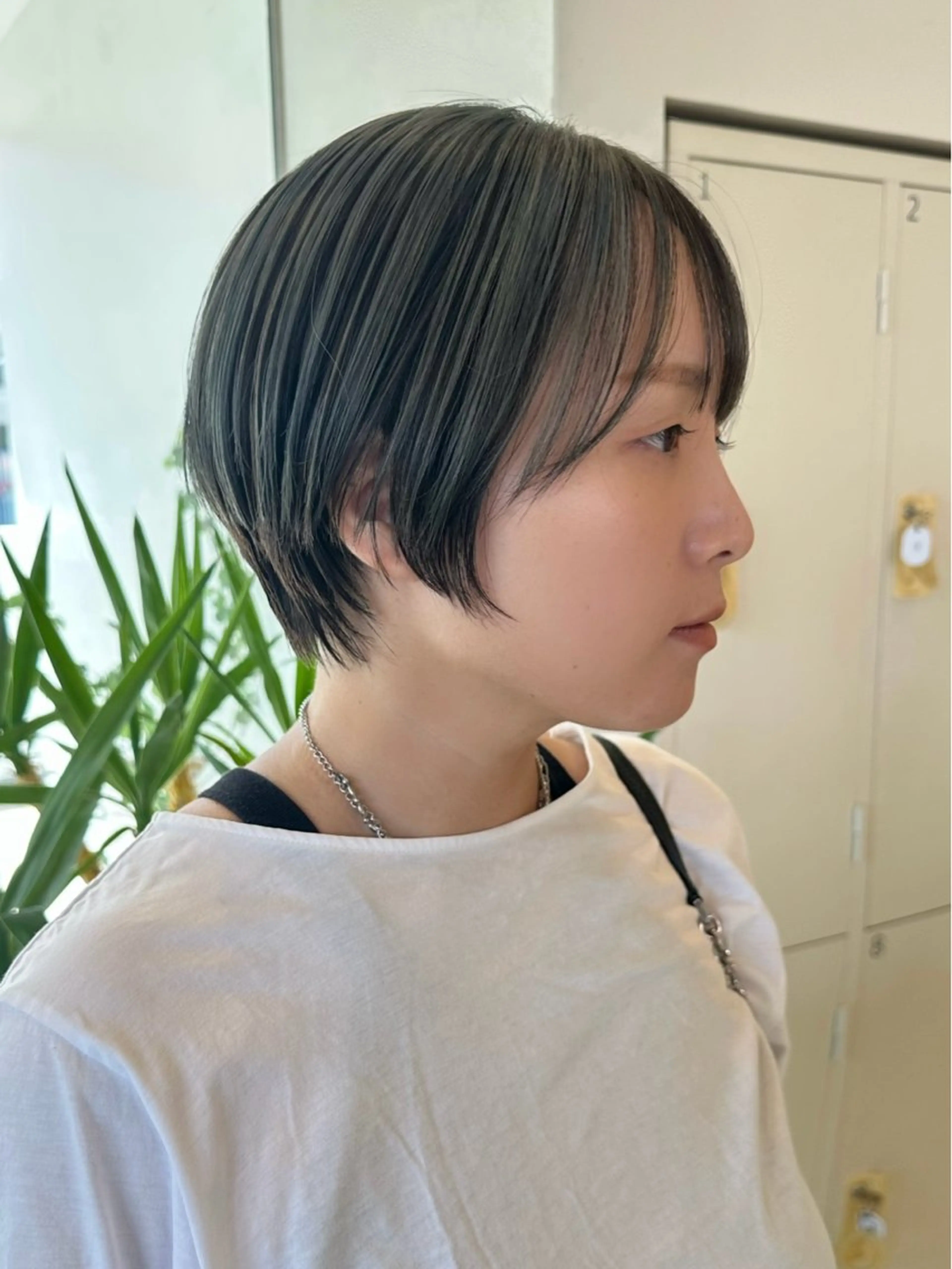 ショート カラー ショートヘア カット ヘアカラー 間水 和樹のヘアスタイル