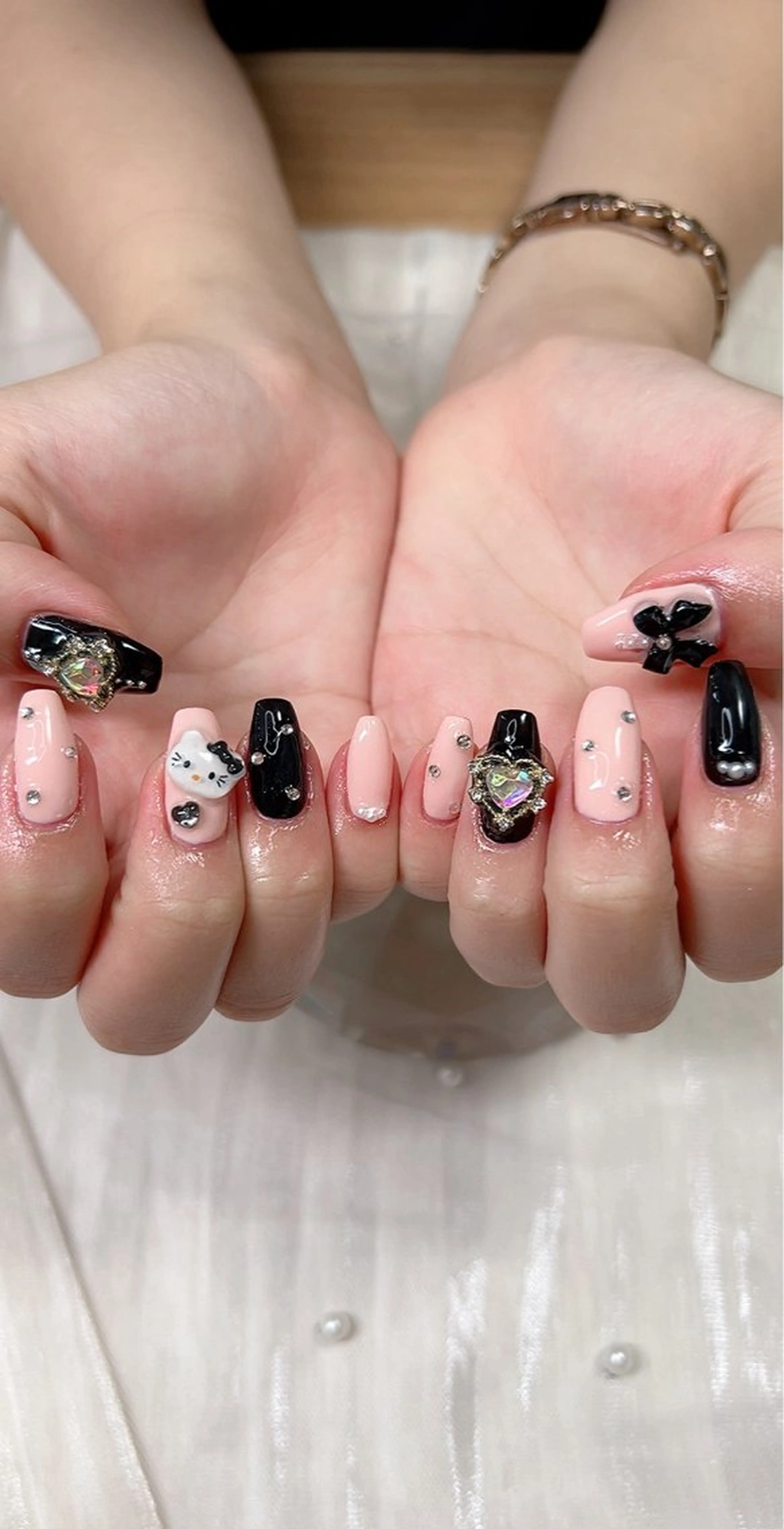 ネイル ワンカラーネイル ピンク Cute Tips nailのネイルデザイン